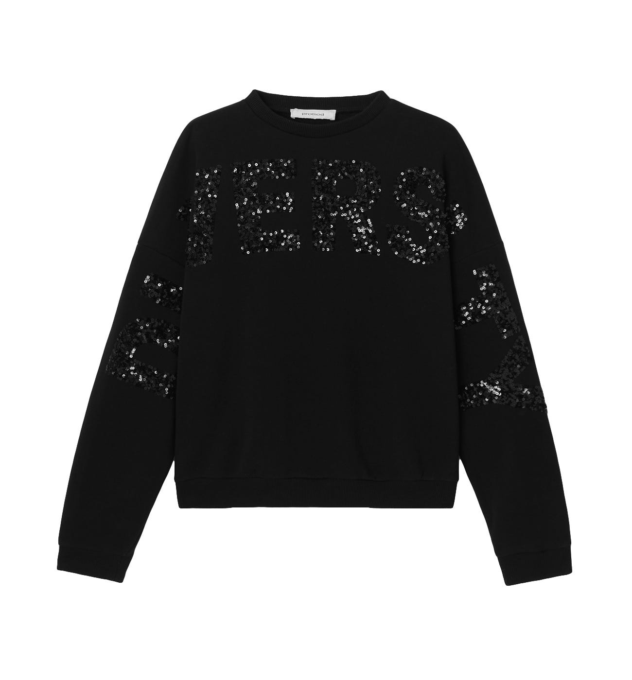 Felpa con paillettes