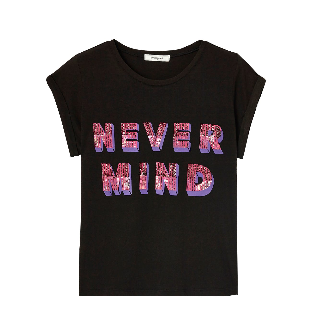 T-shirt à sequins Femme