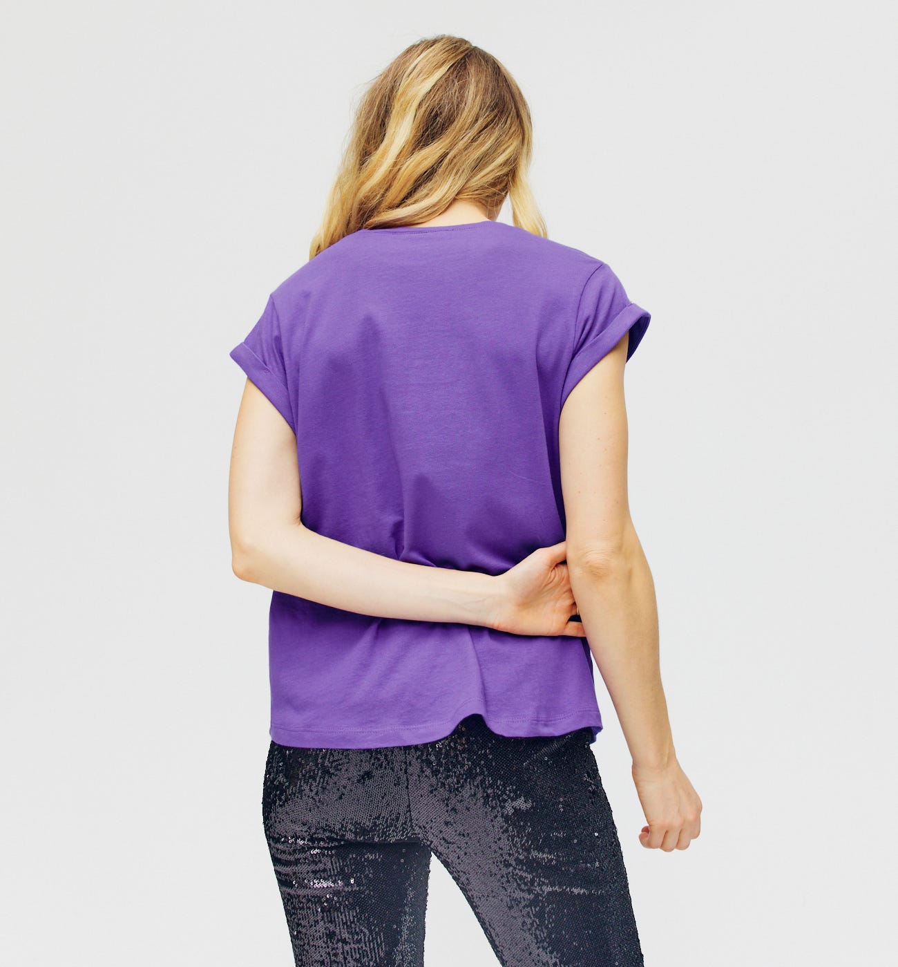 Camiseta con lentejuelas
