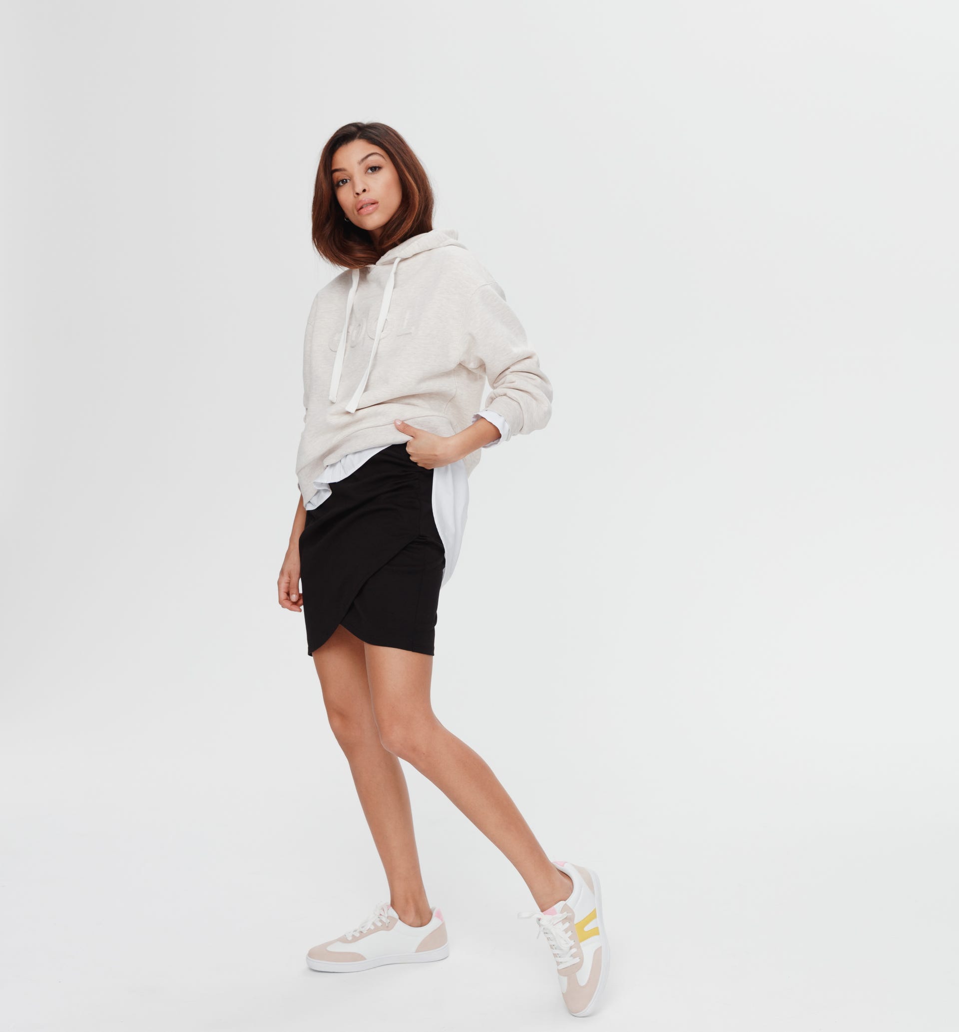 Jersey skirt
