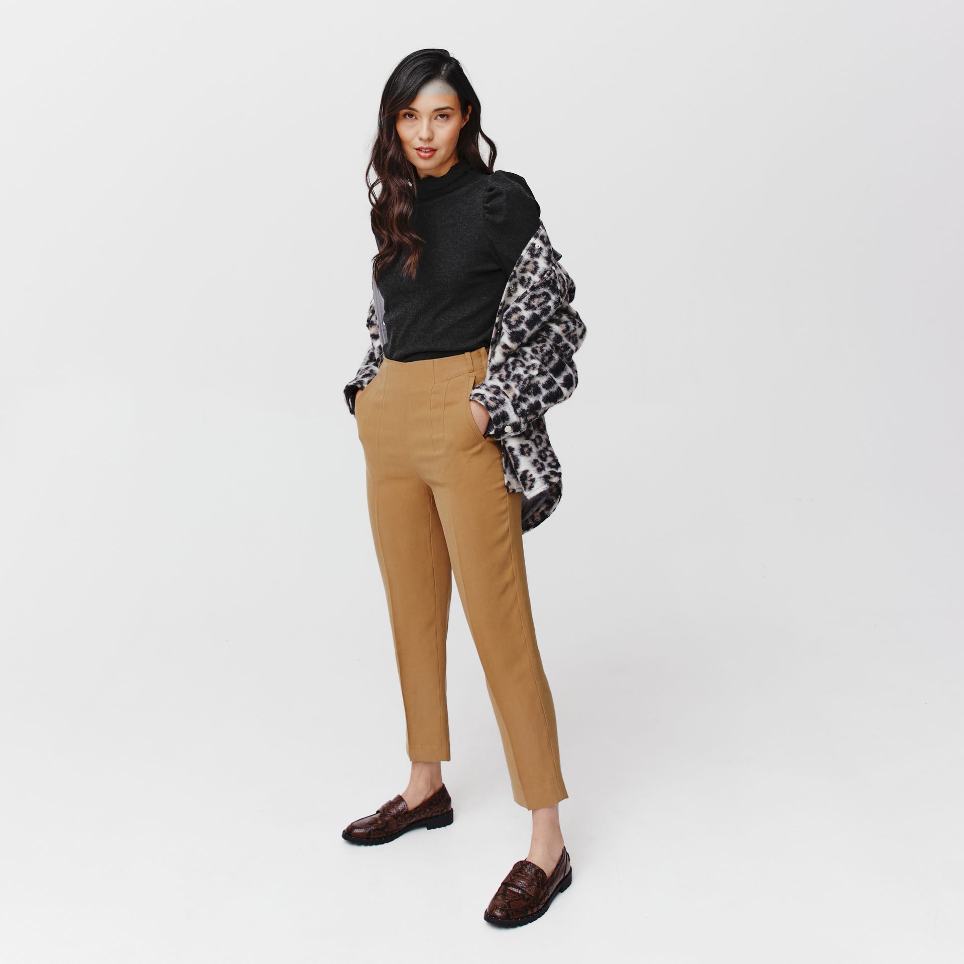 Geripptes Longsleeve