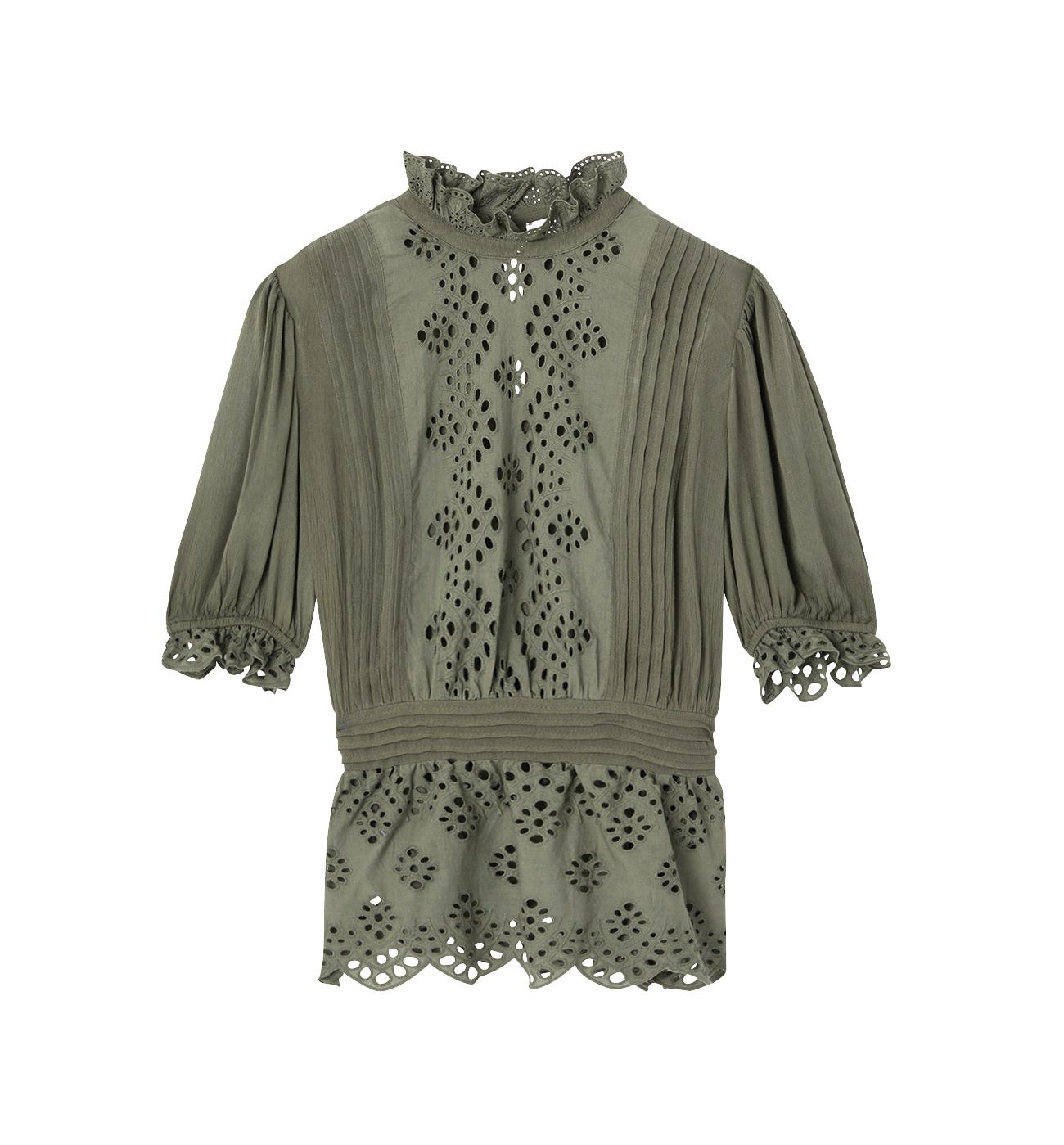 Broderie anglaise blouse