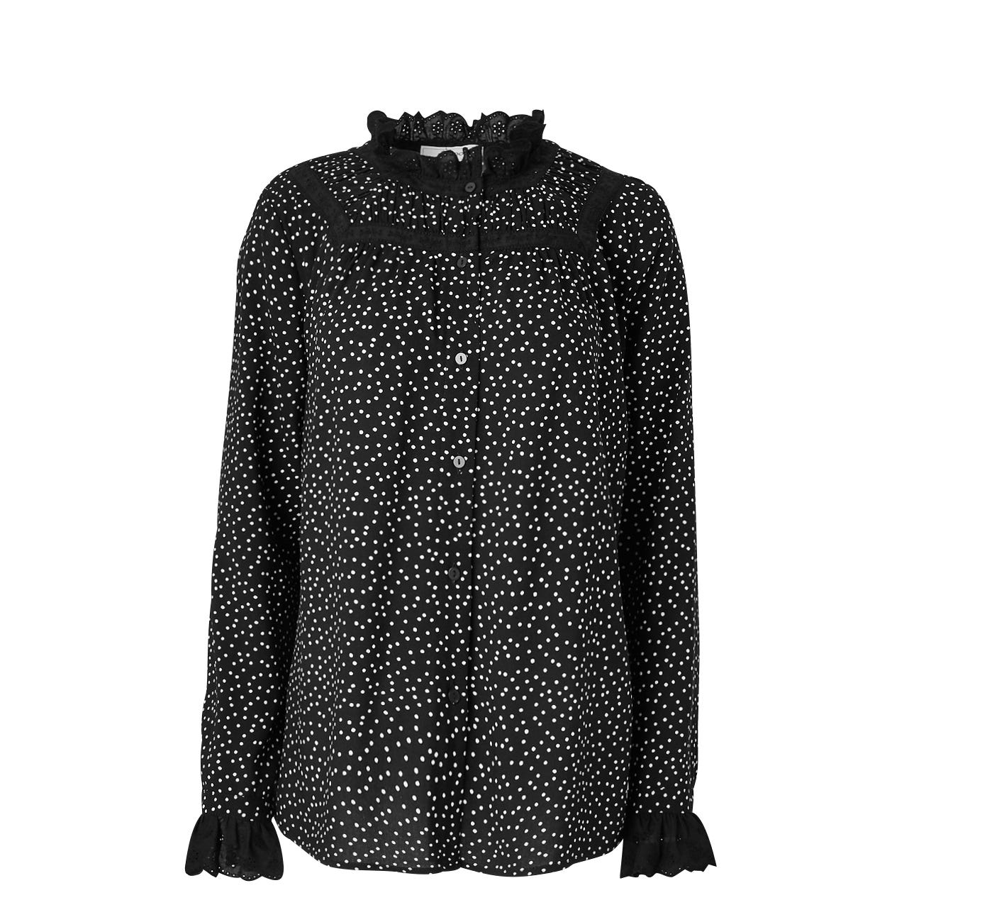 Bluse mit Stickerei