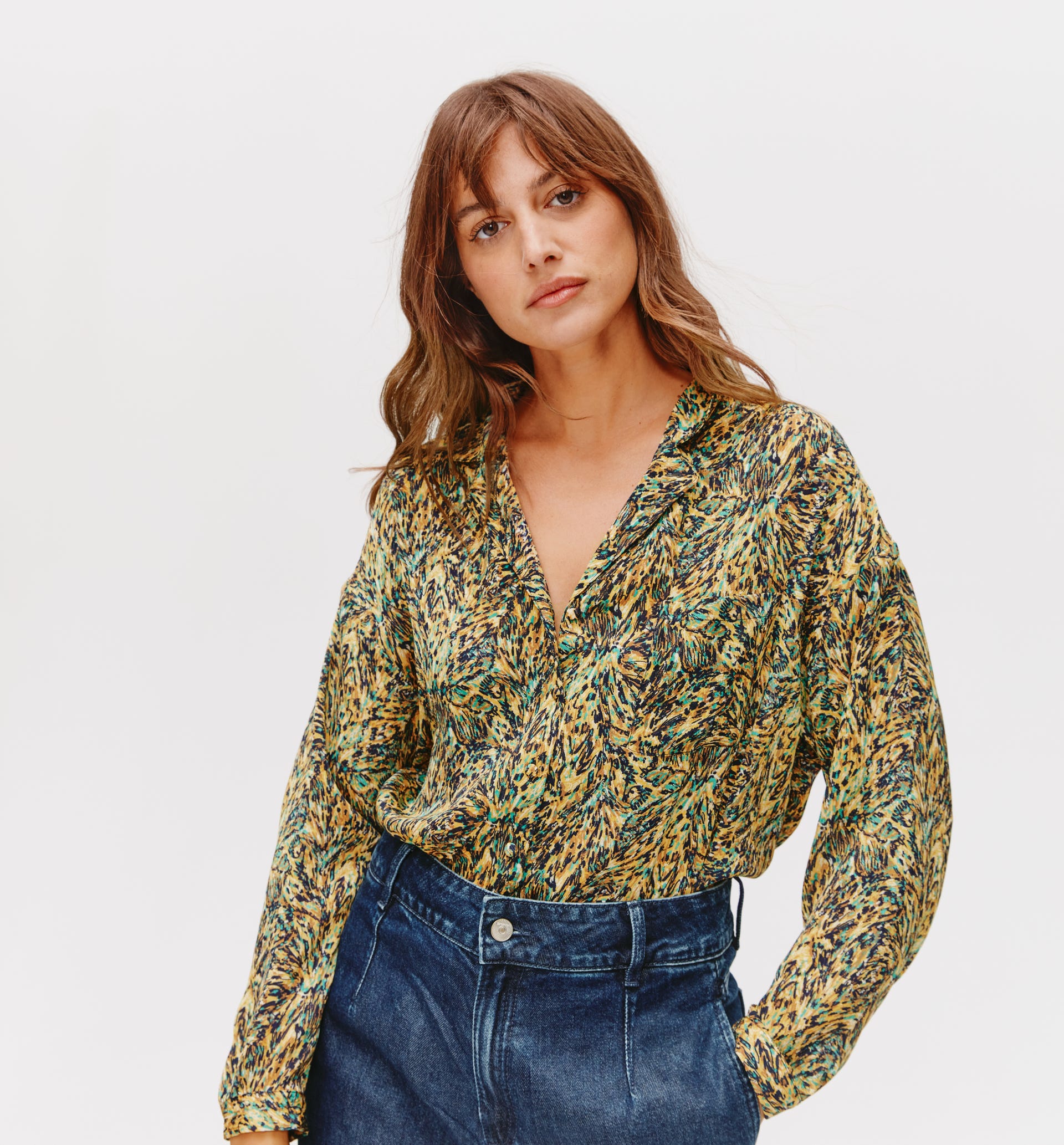 Blouse imprimée DIMB Femme