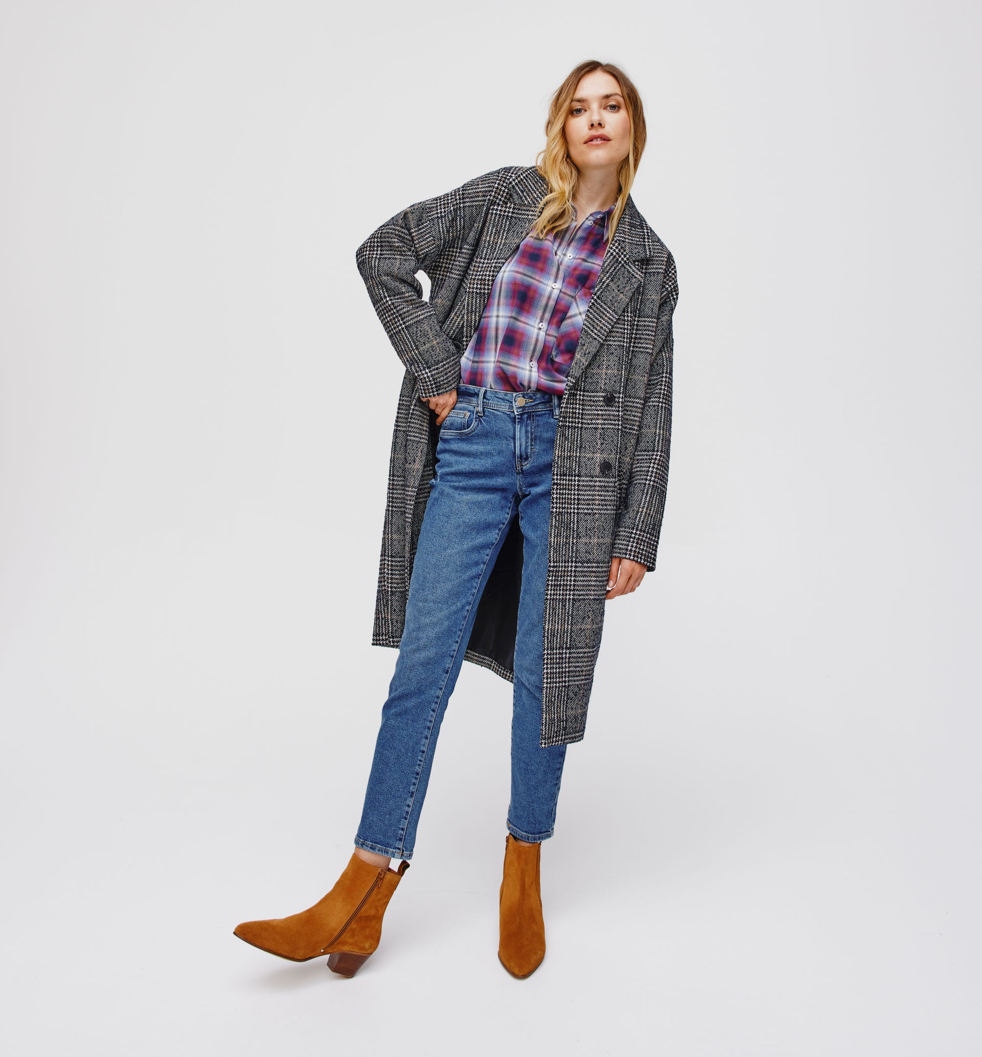 Camicia oversize e cropped
