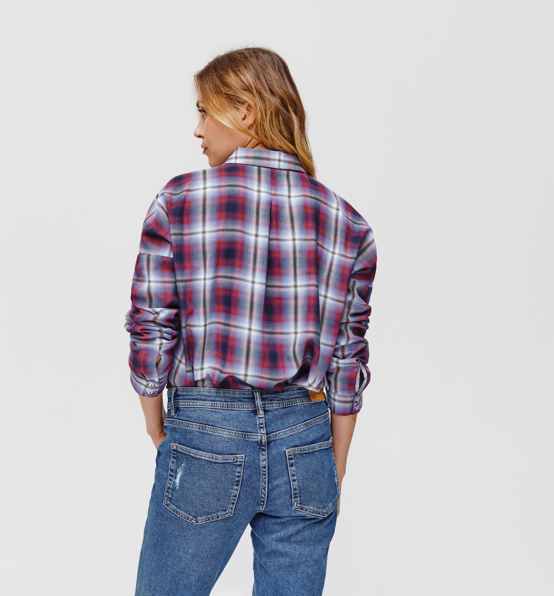 Camicia oversize e cropped