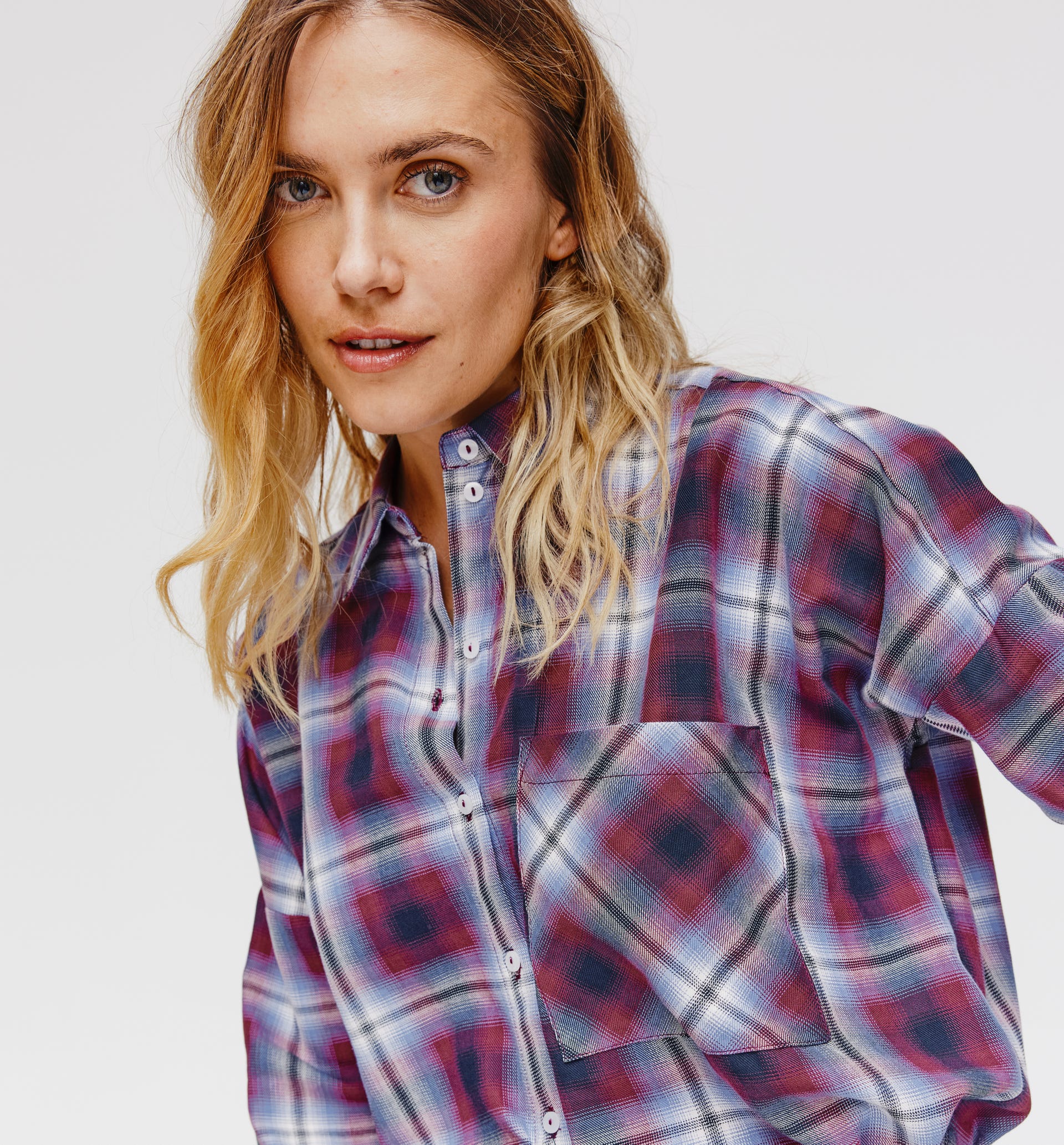 Camicia oversize e cropped