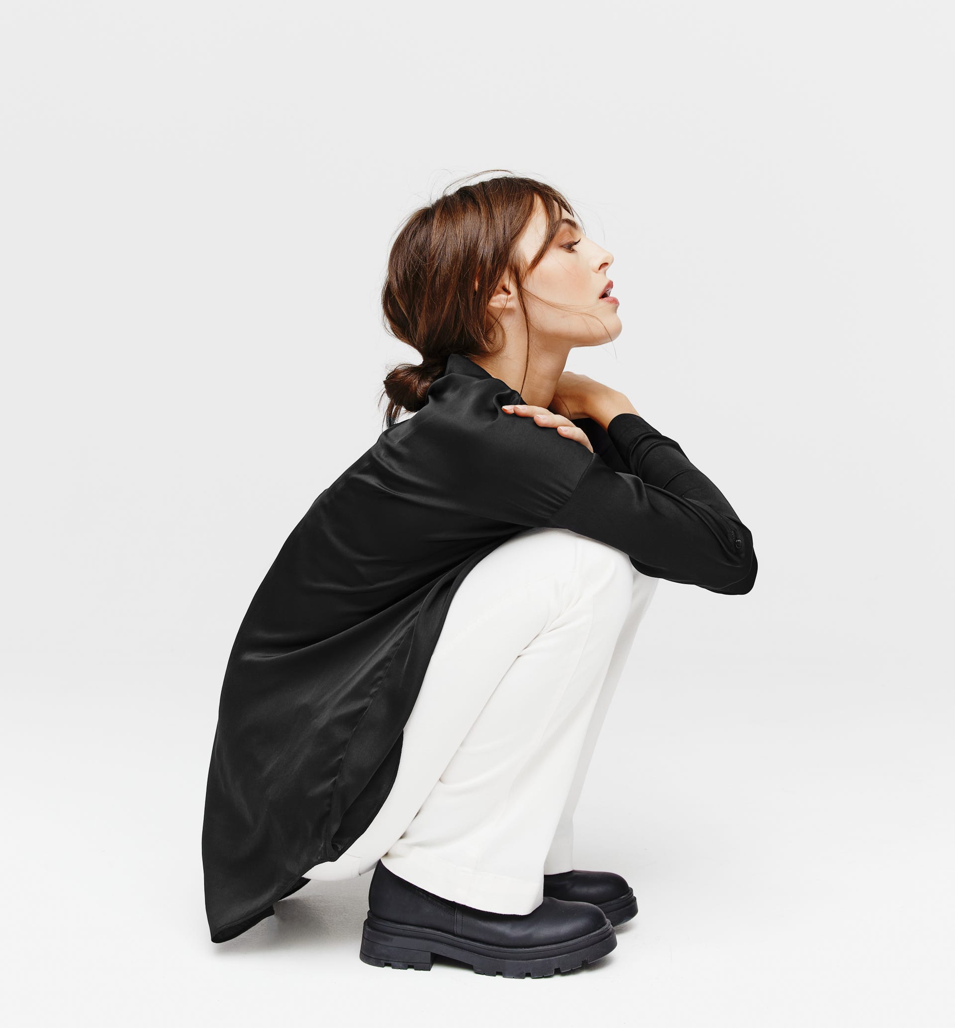 Satin shirt