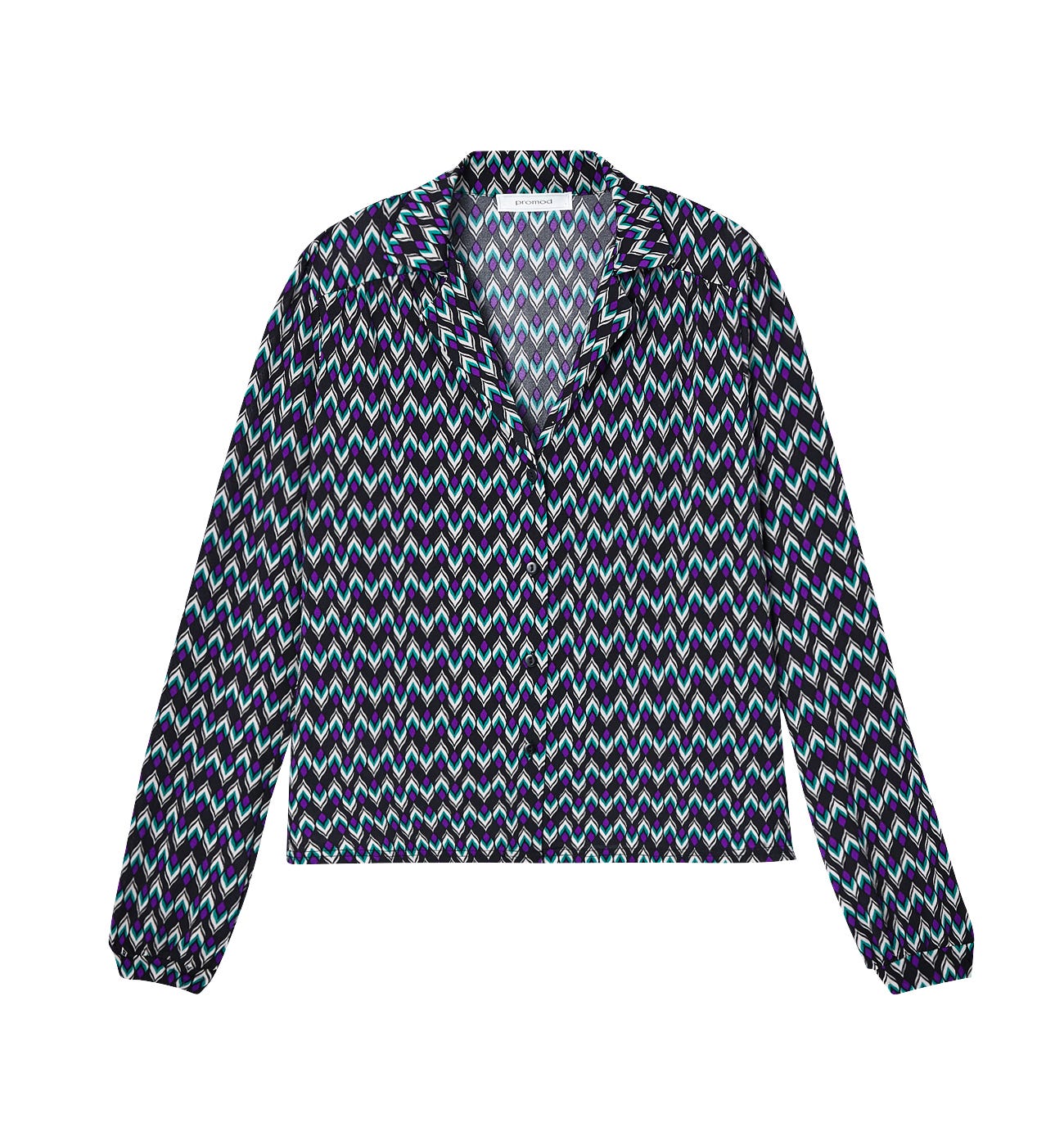 Jerseybuse mit Printmotiv