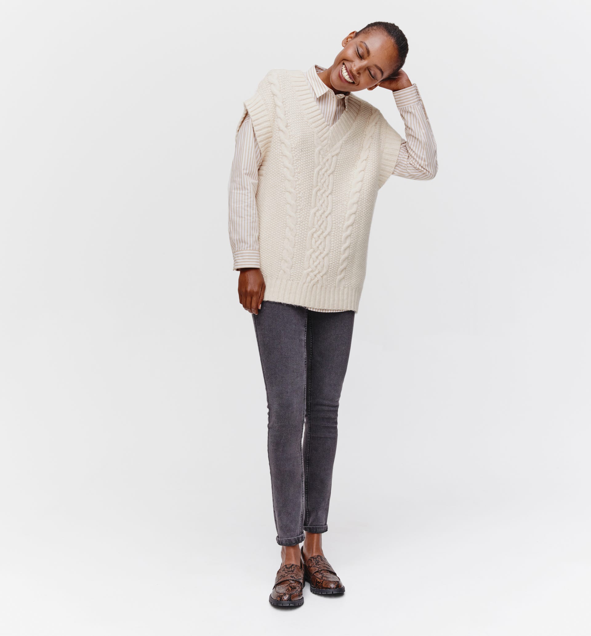 Camicia lunga oversize