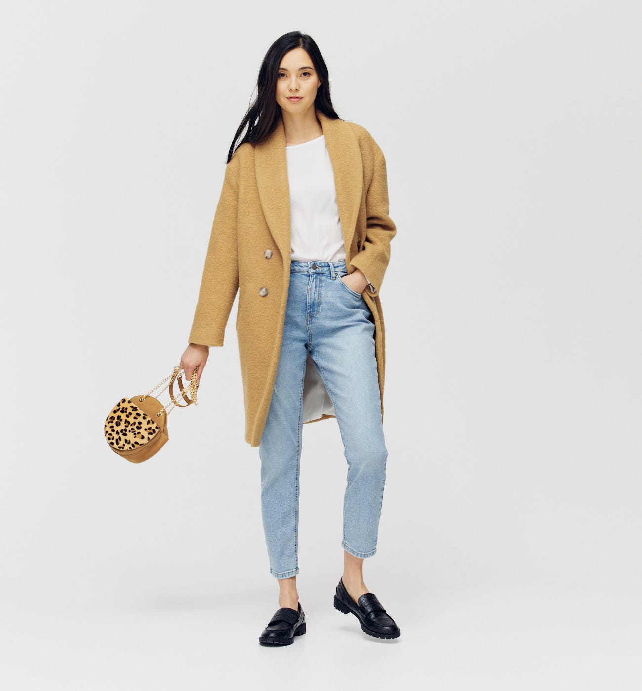 Blouse soyeuse unie Femme