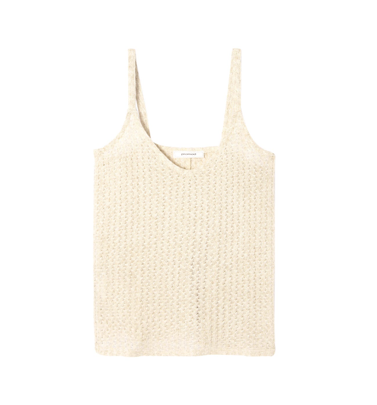 Openwork knit top