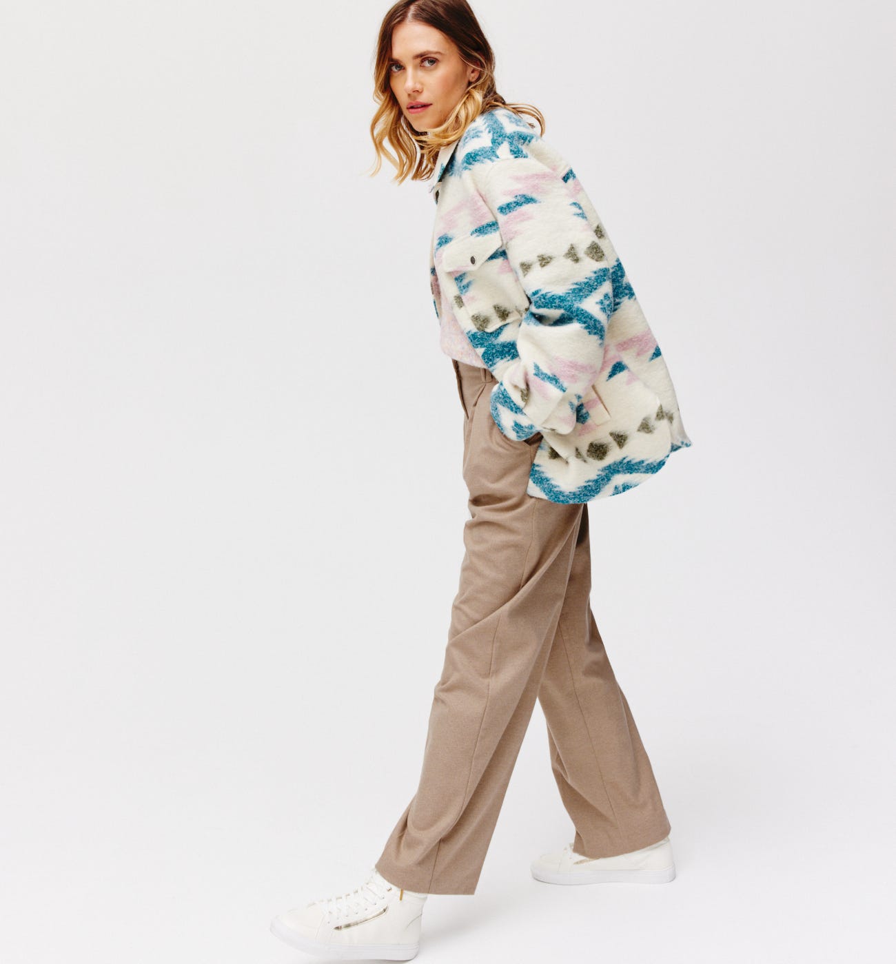 Pleat trousers