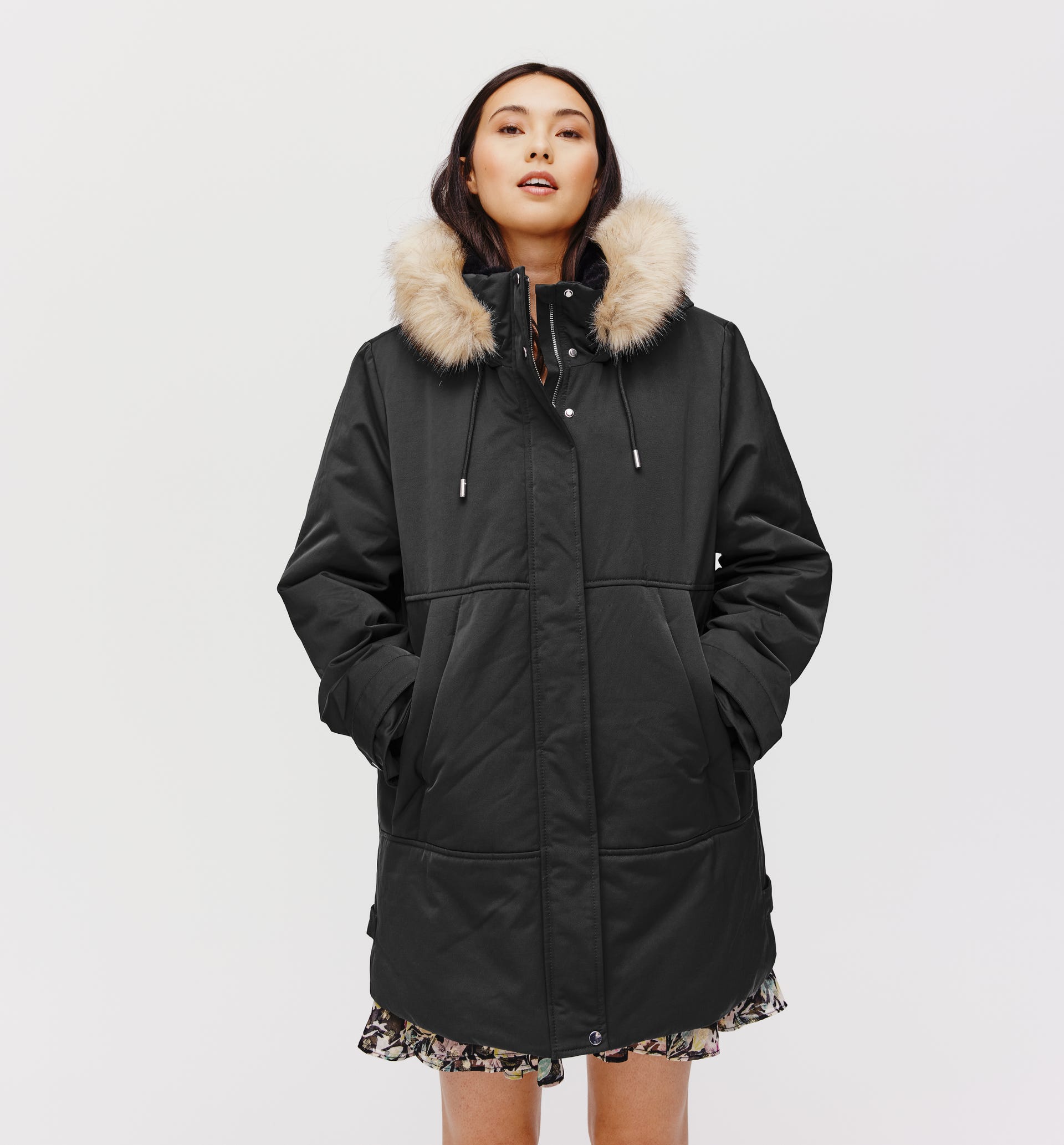 Parka matelassée à capuche