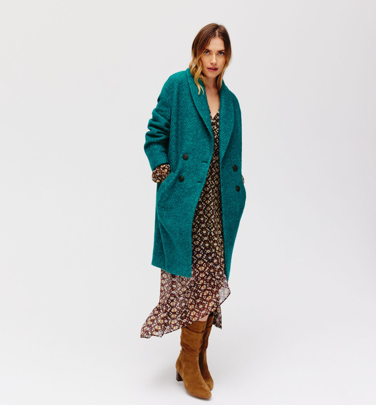 Manteau en laine CARMEN