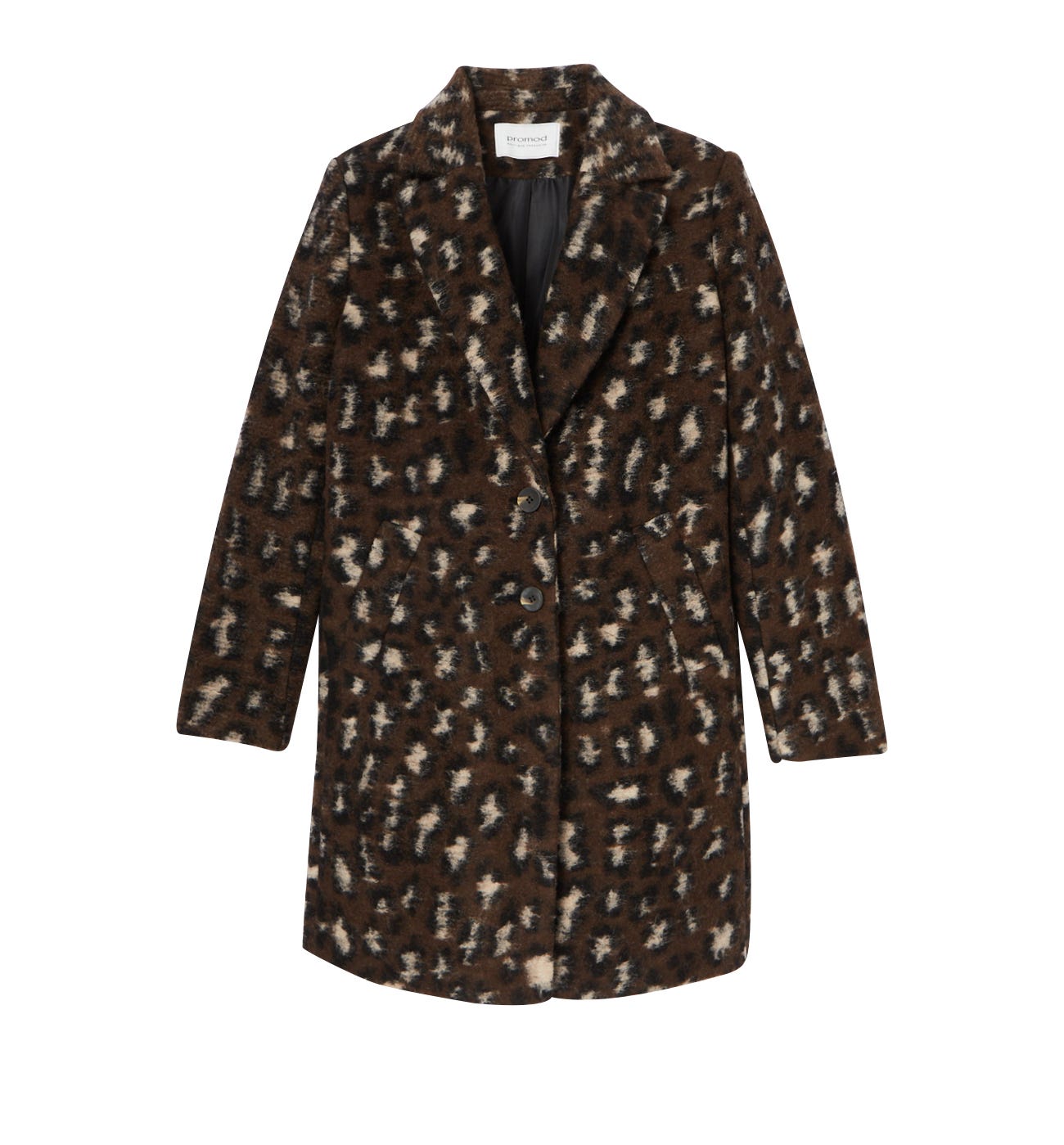 Wool-blend coat