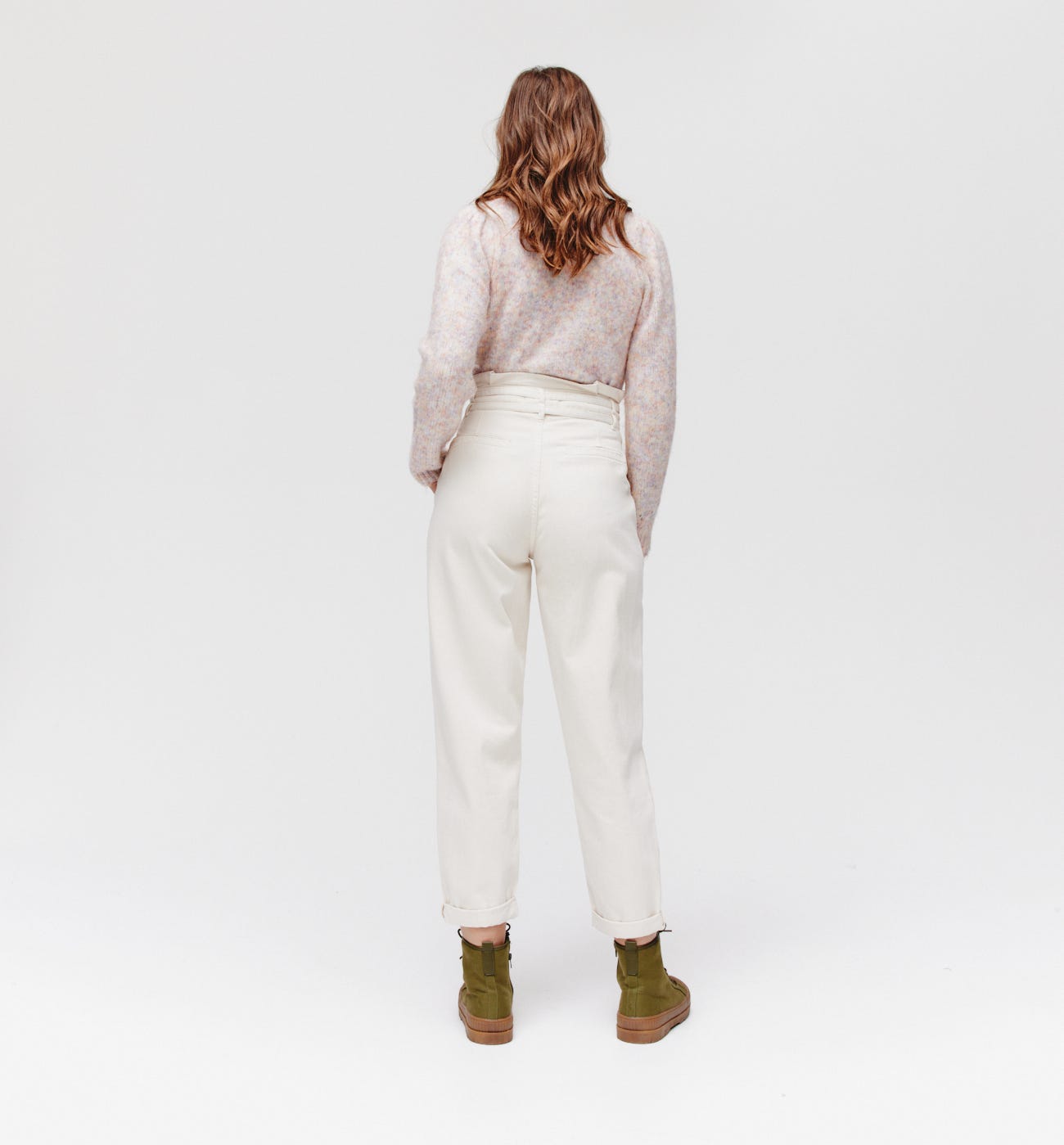 Pantaloni a vita alta