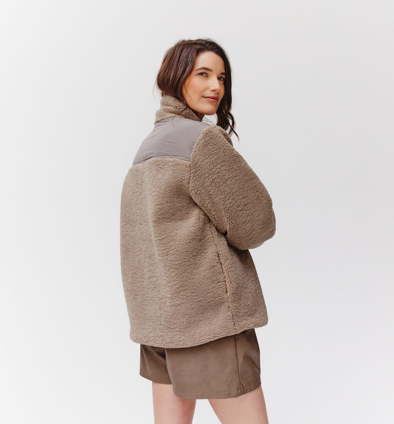 Fleece-Jacke mit Zipper