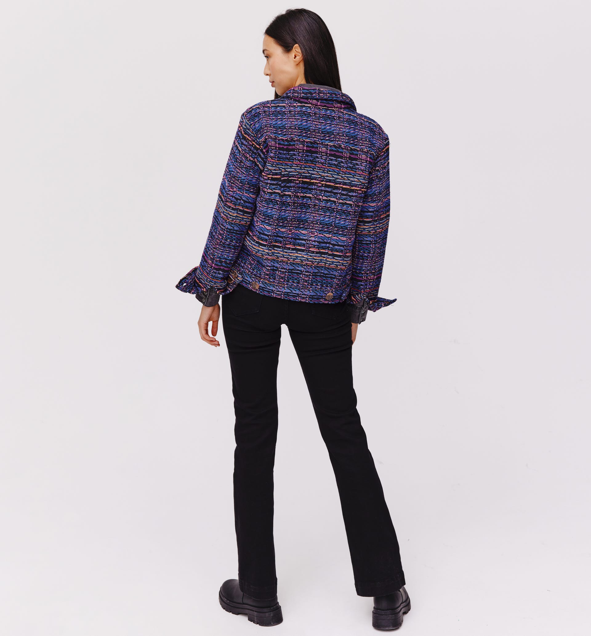 Jacke aus Jacquardstoff