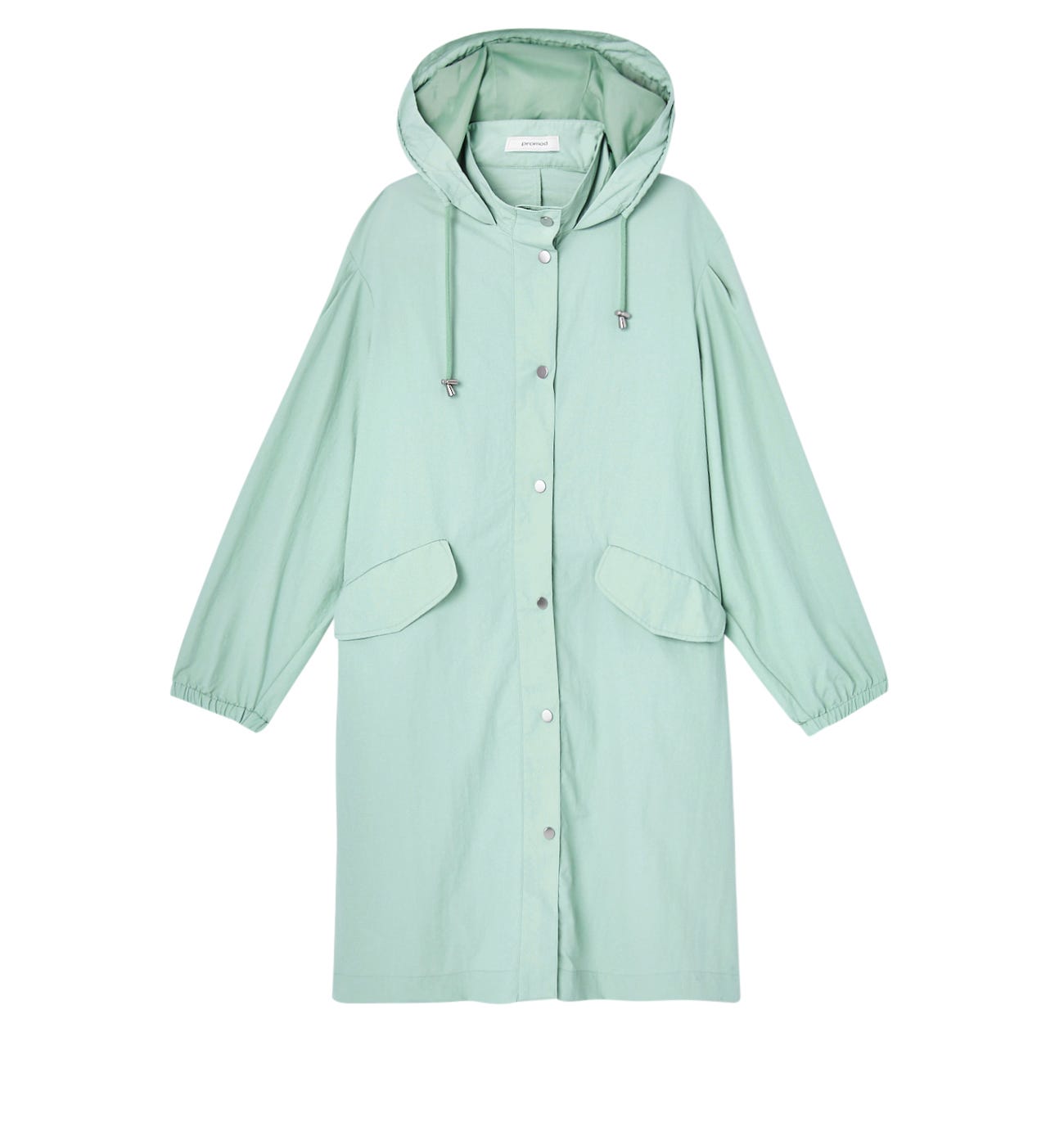 Fashion hooded raincoat