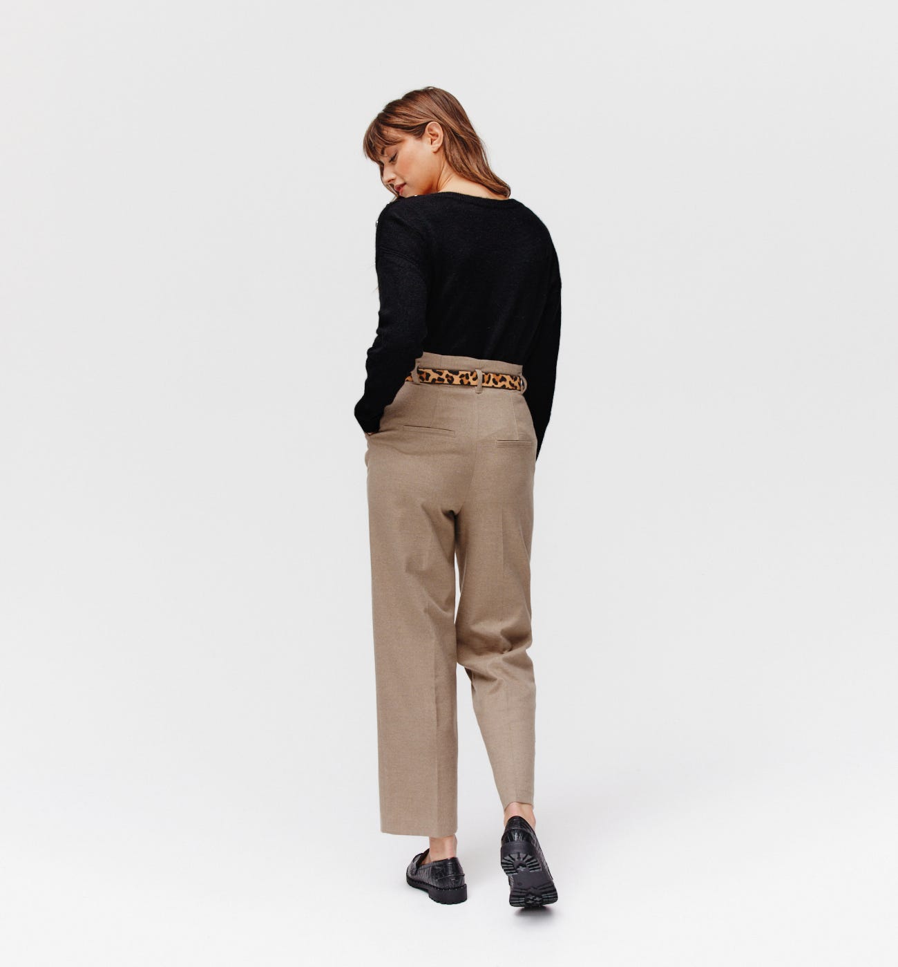 Maglia oversize girocollo