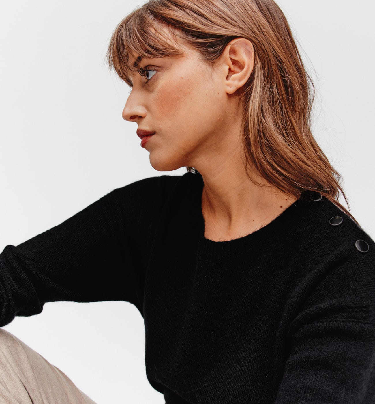 Maglia oversize girocollo