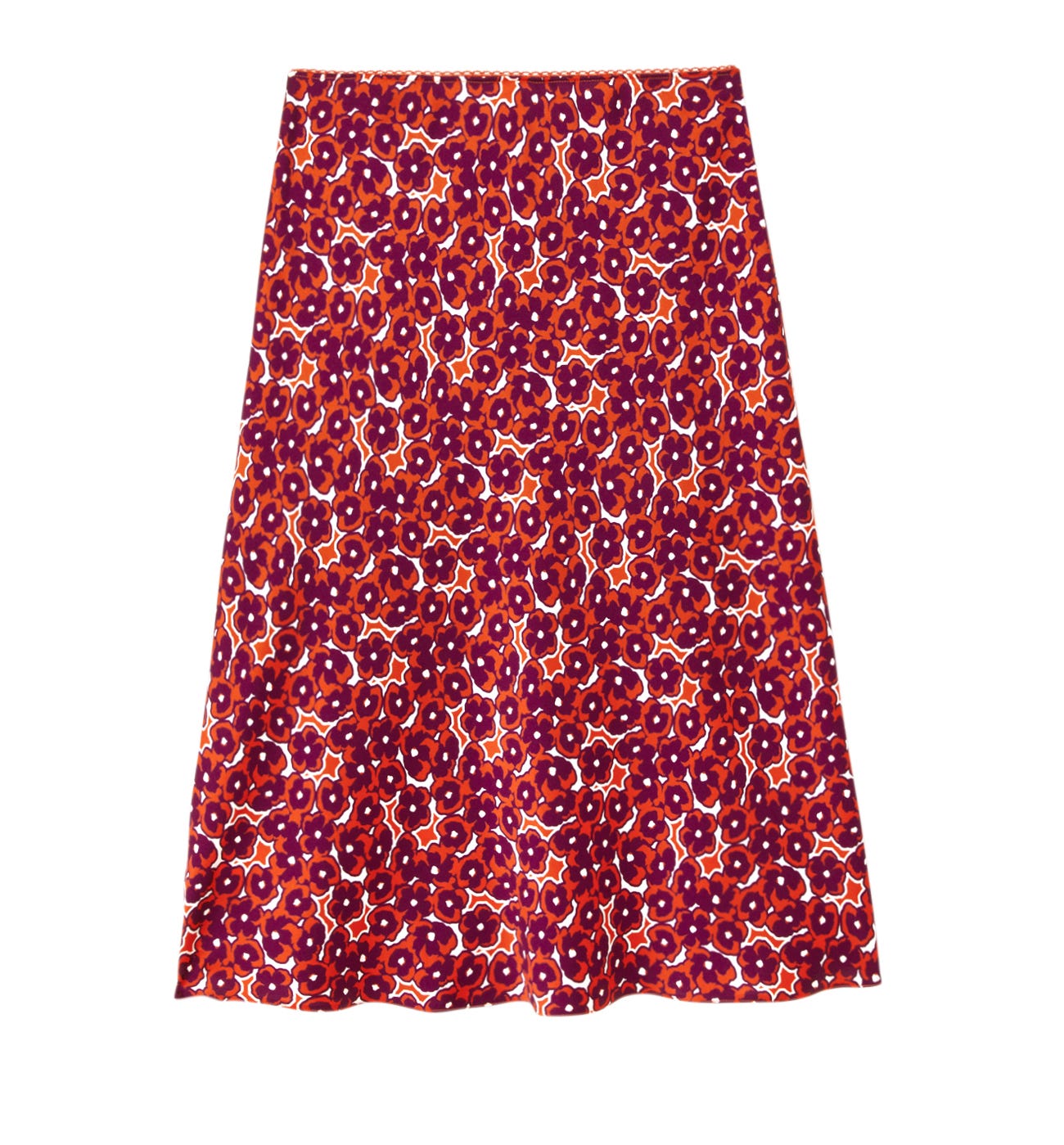 Jupe midi évasée Femme