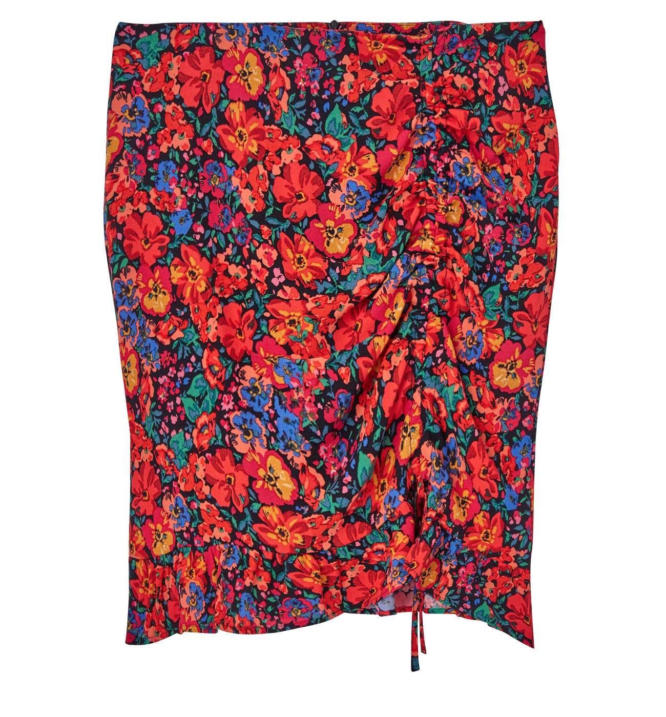 Short frilly skirt