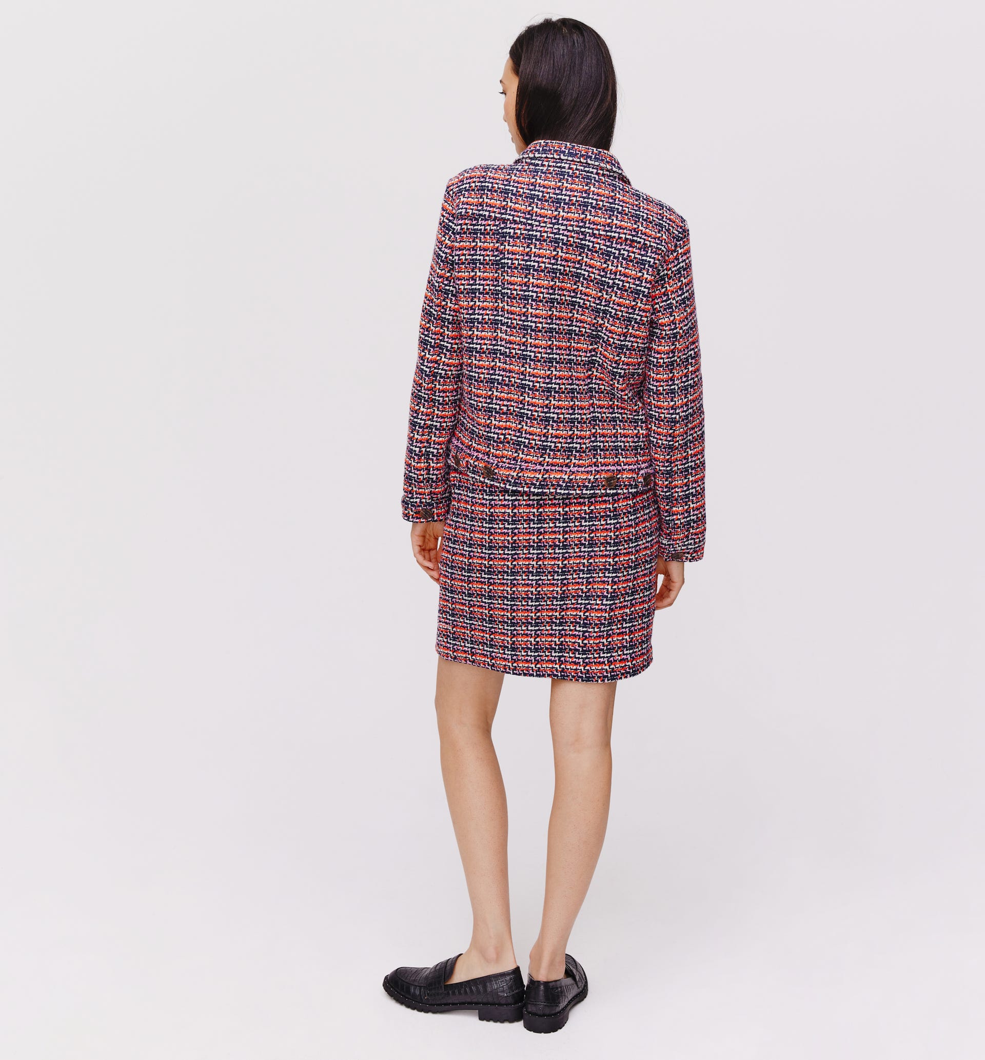 Giacca jacquard francese
