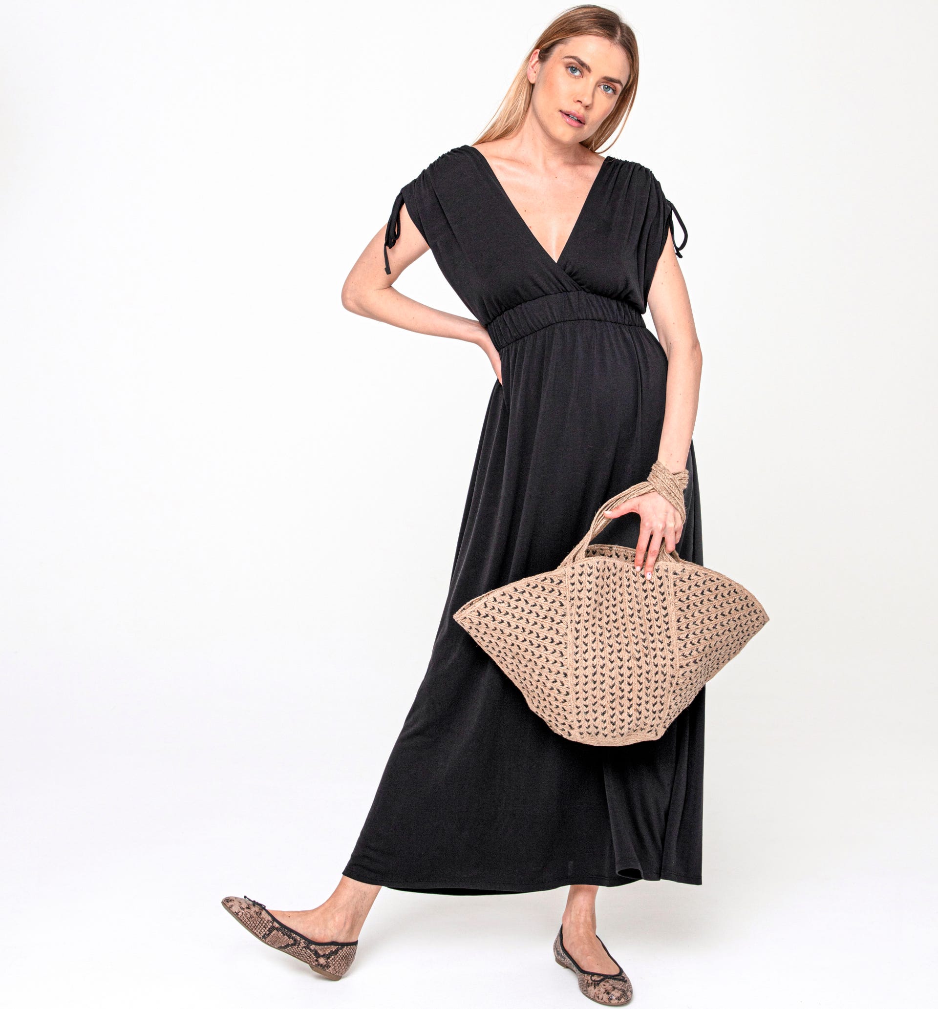 Long fluidhang dress