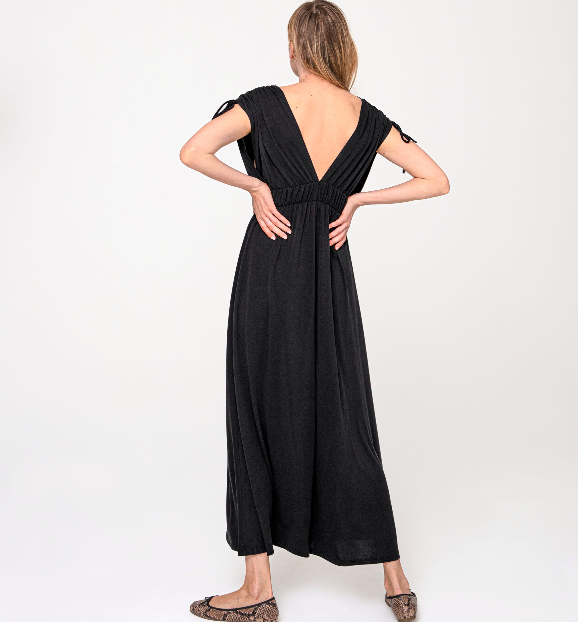 Long fluidhang dress