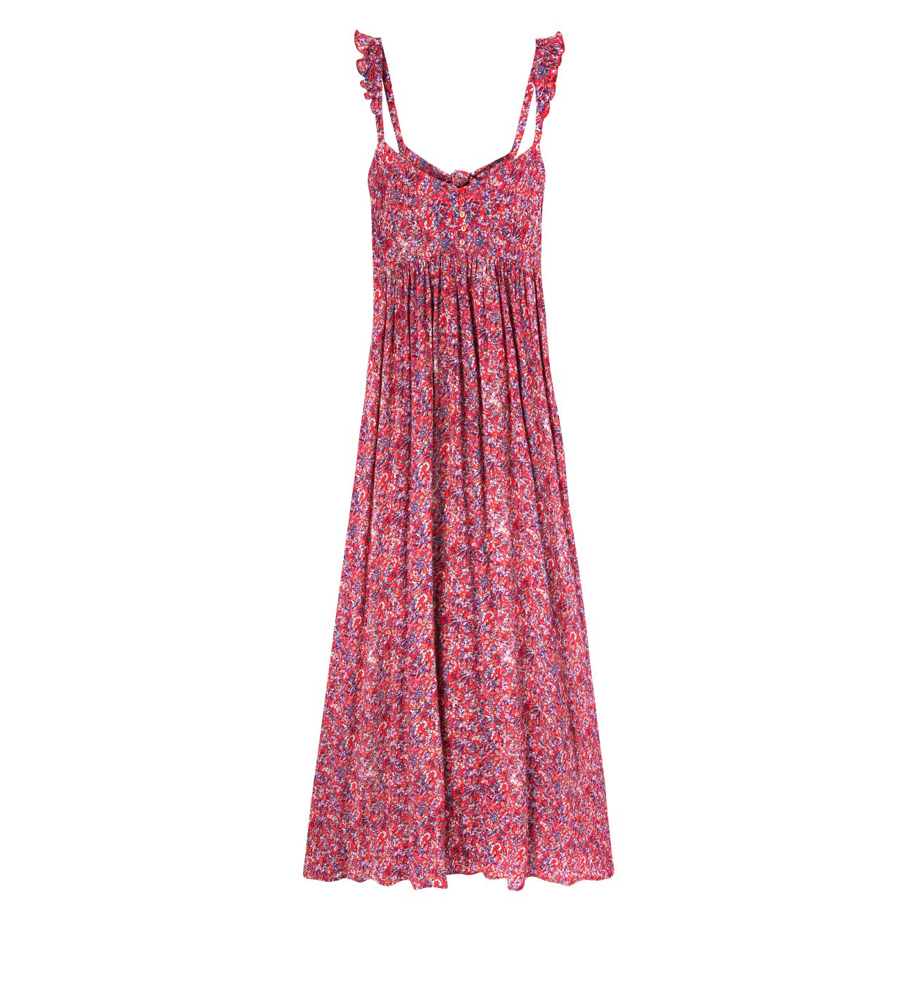 Long patterned dress