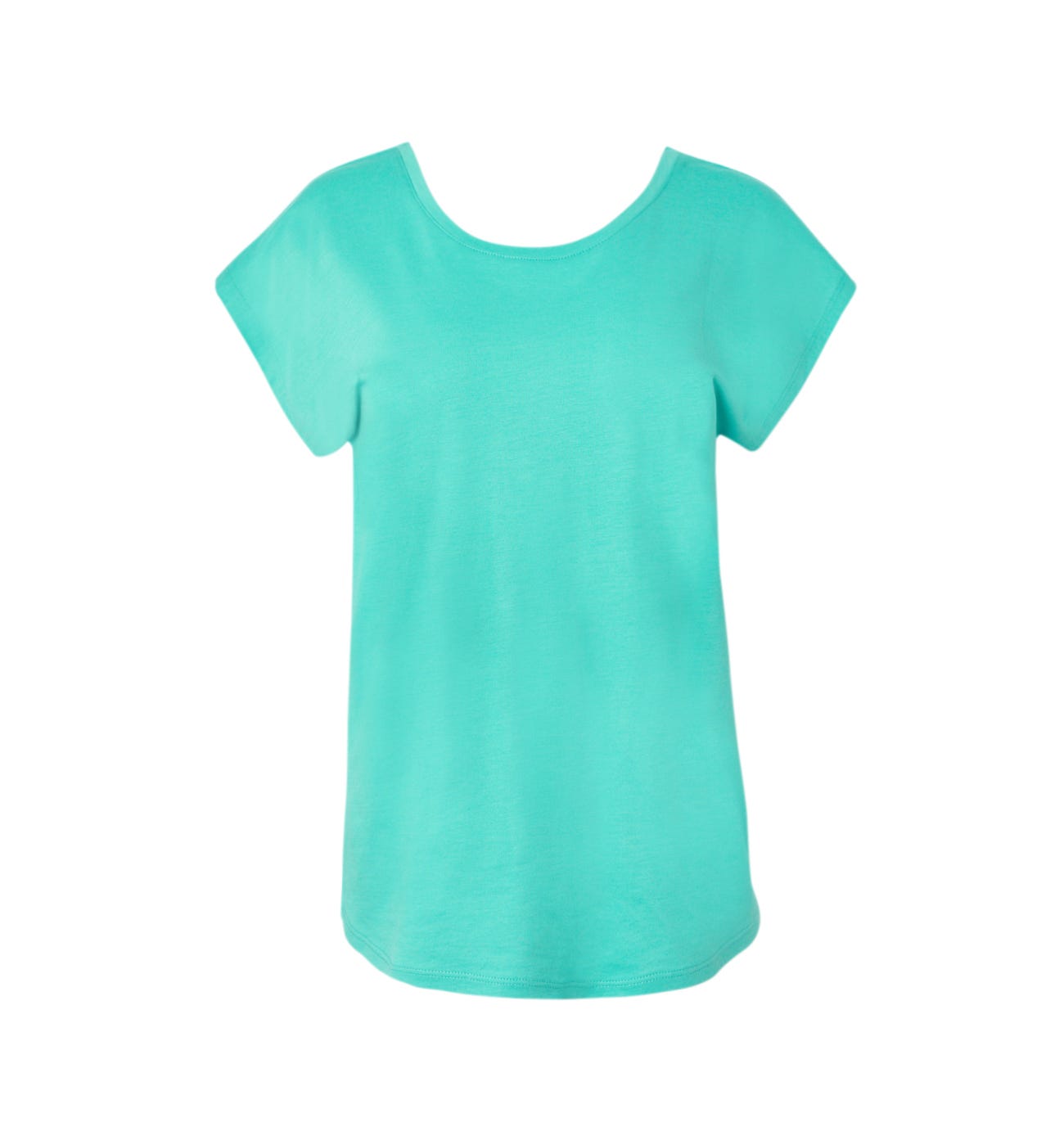 T-Shirt mit Rückendekolleté
