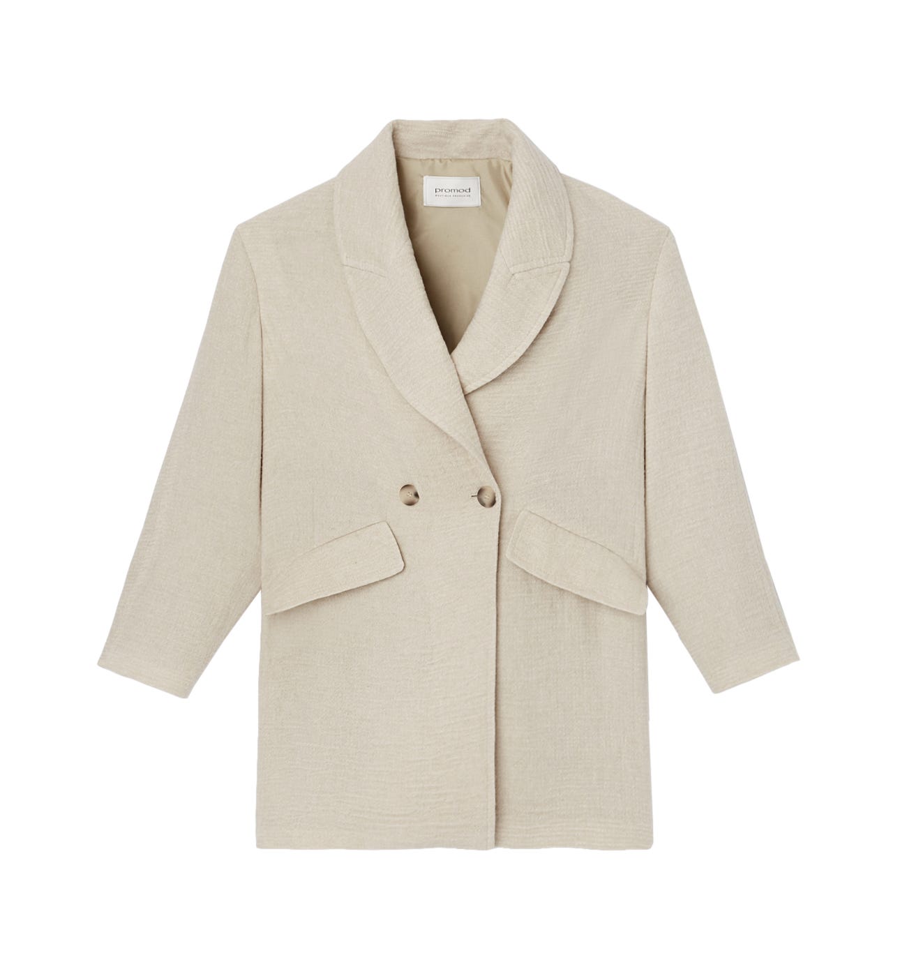 Lightweight unicolour coat