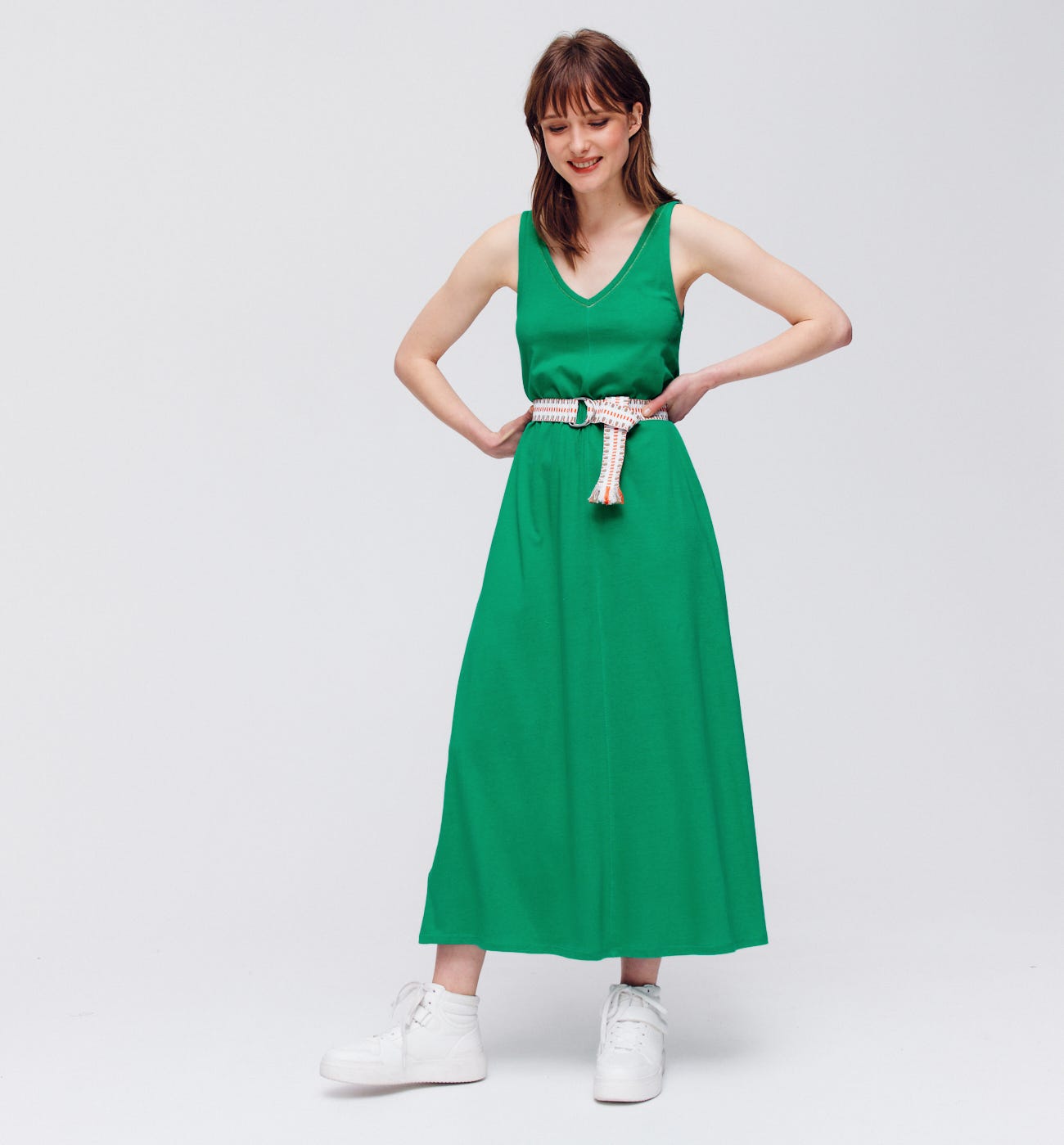 Robe-débardeur Femme