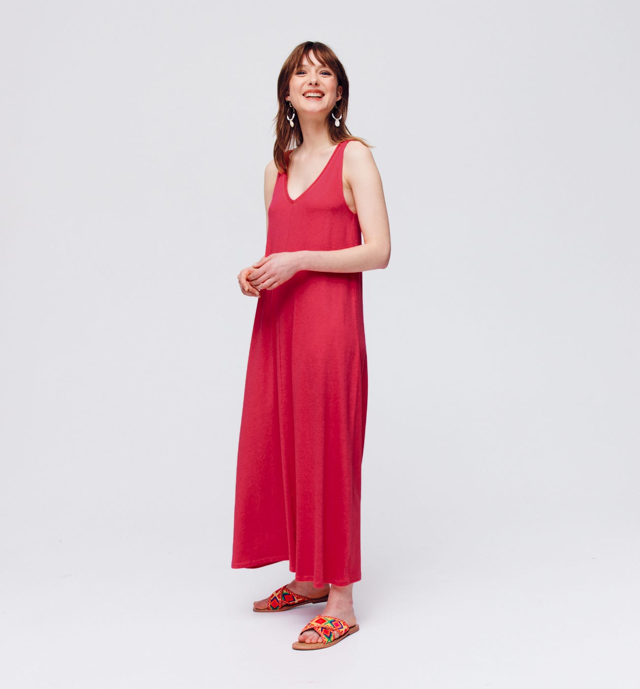 Robe-débardeur Femme
