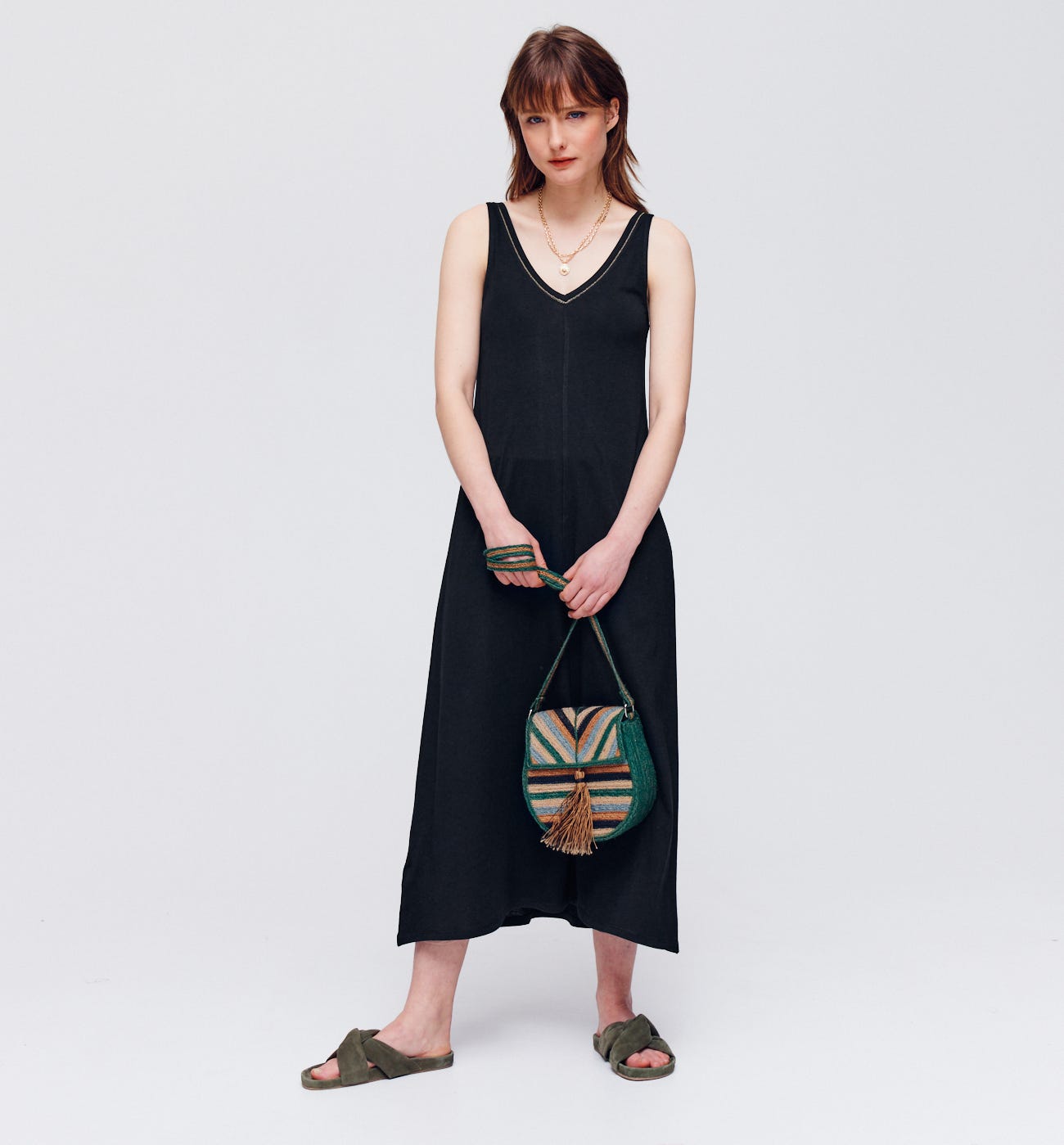 Robe-débardeur Femme