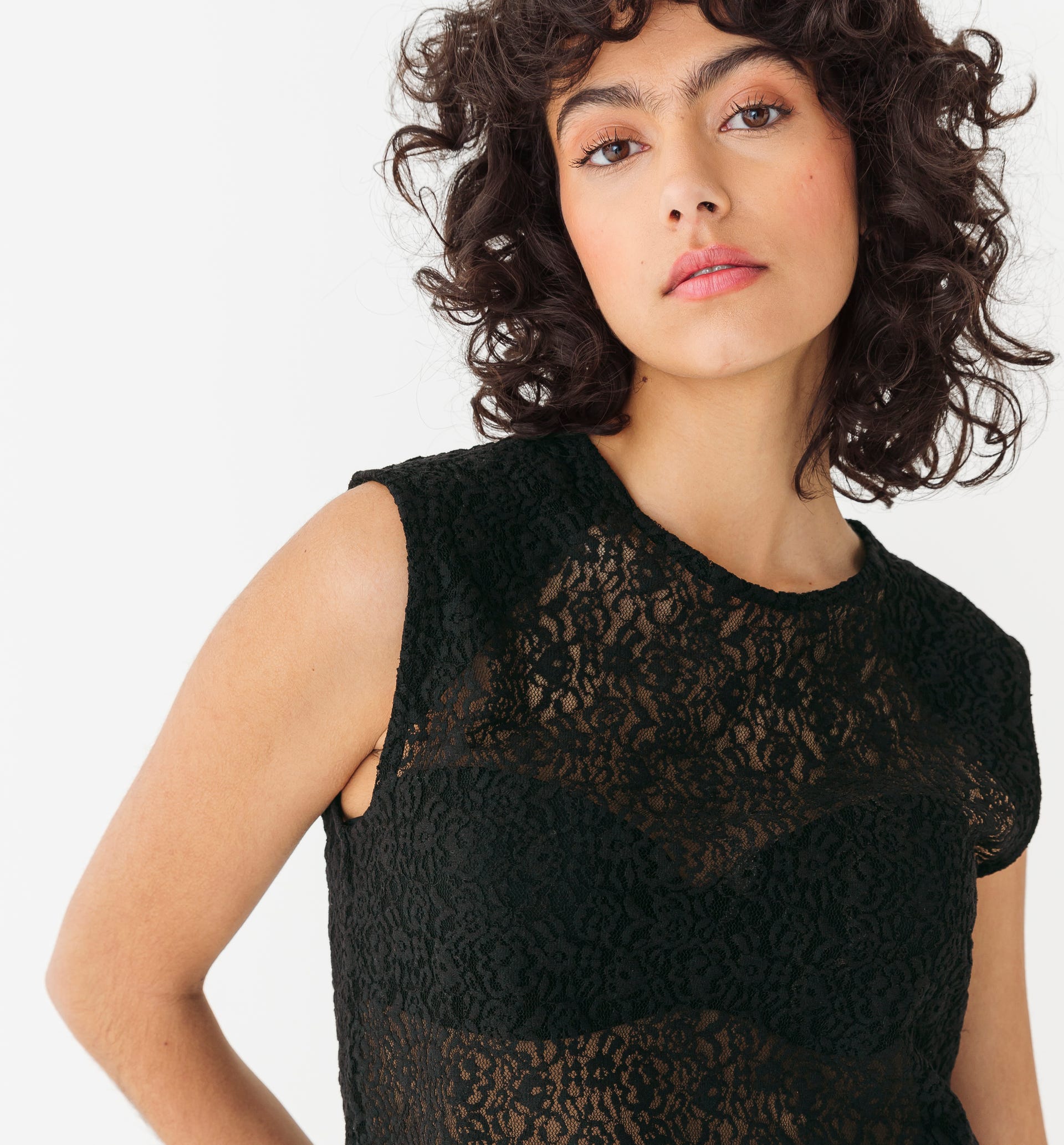Blusa in pizzo