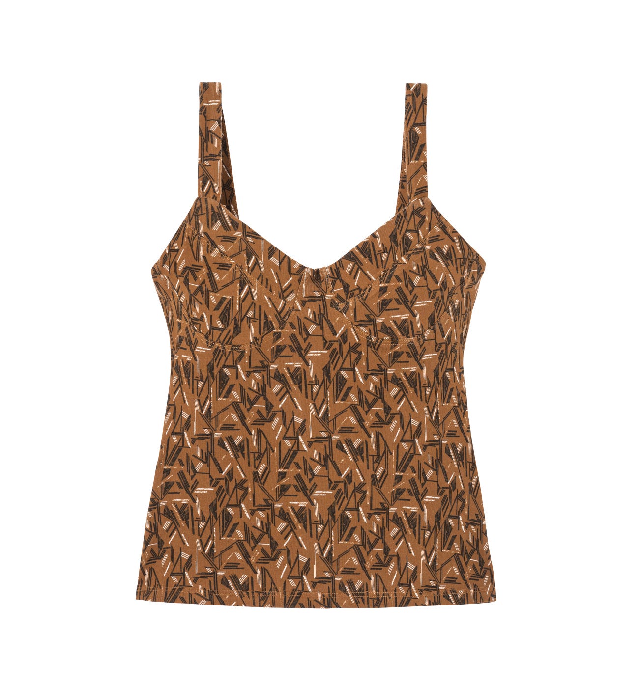 Sporty bra-style top