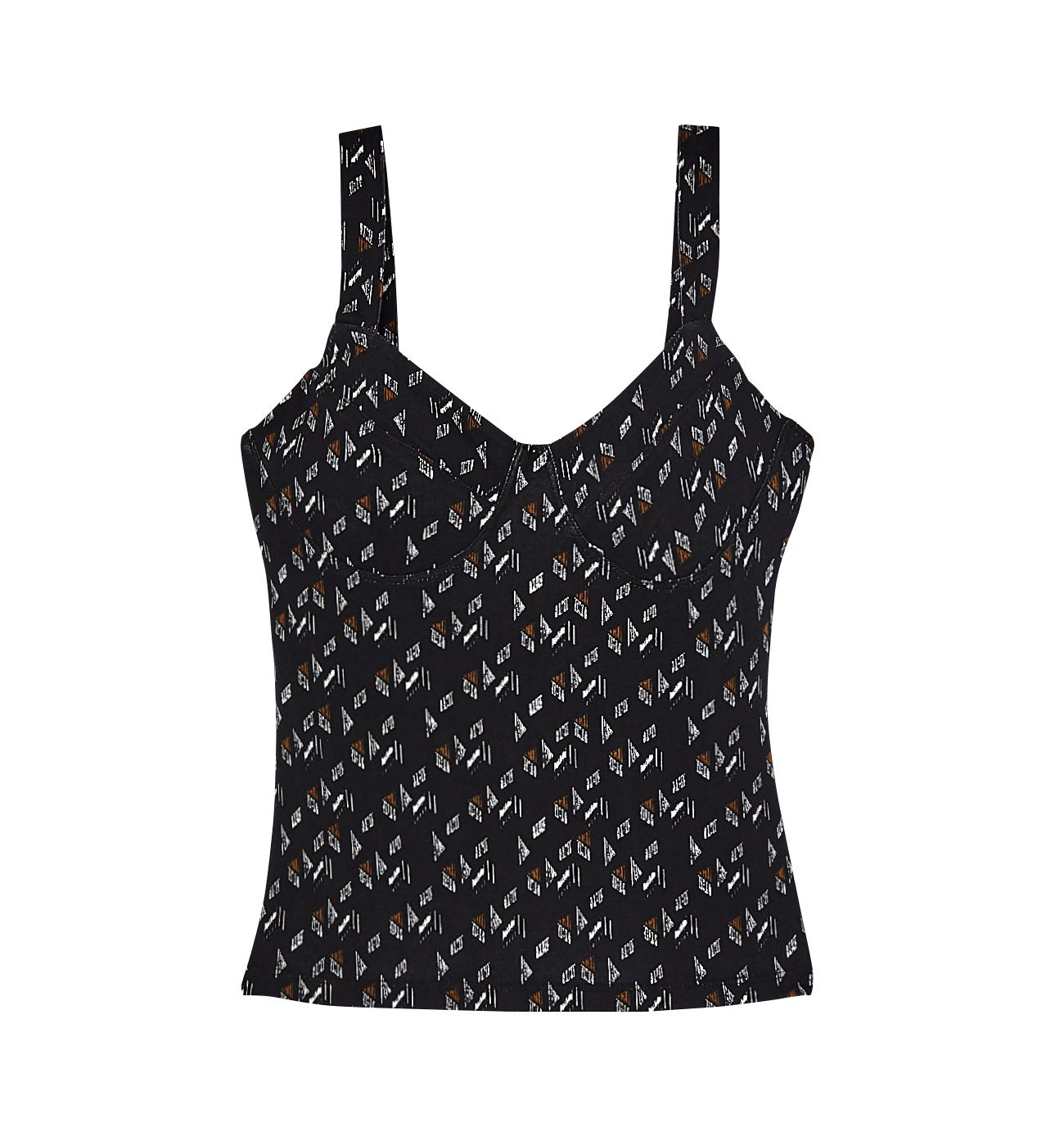Sporty bra-style top