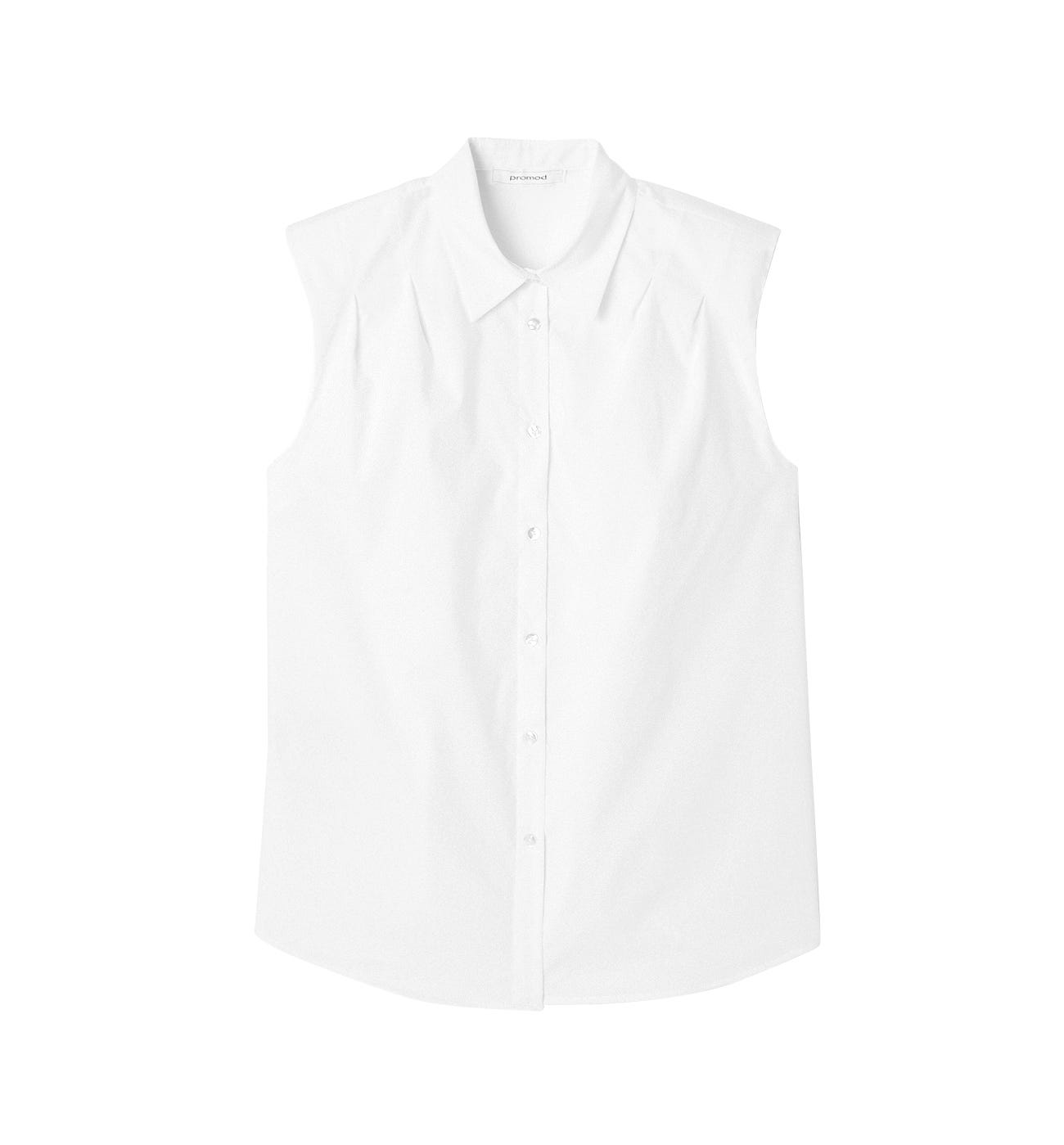 Camicia con spalline imbottite