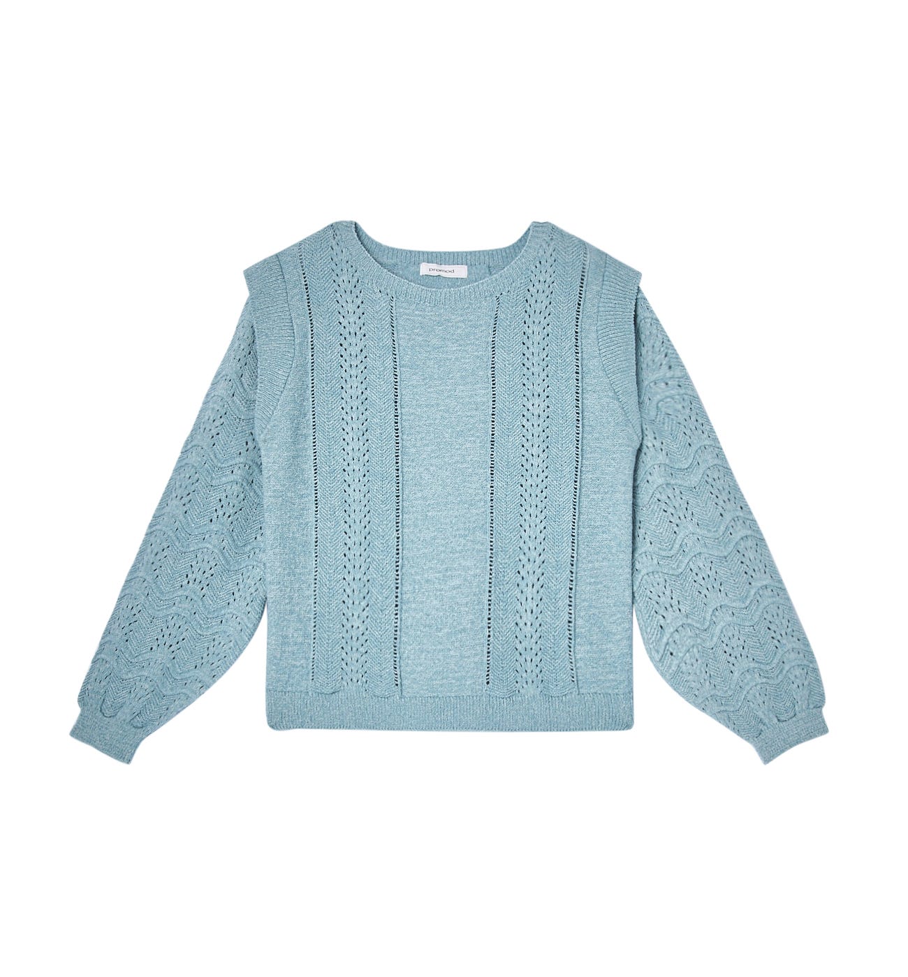 Openwork jumper