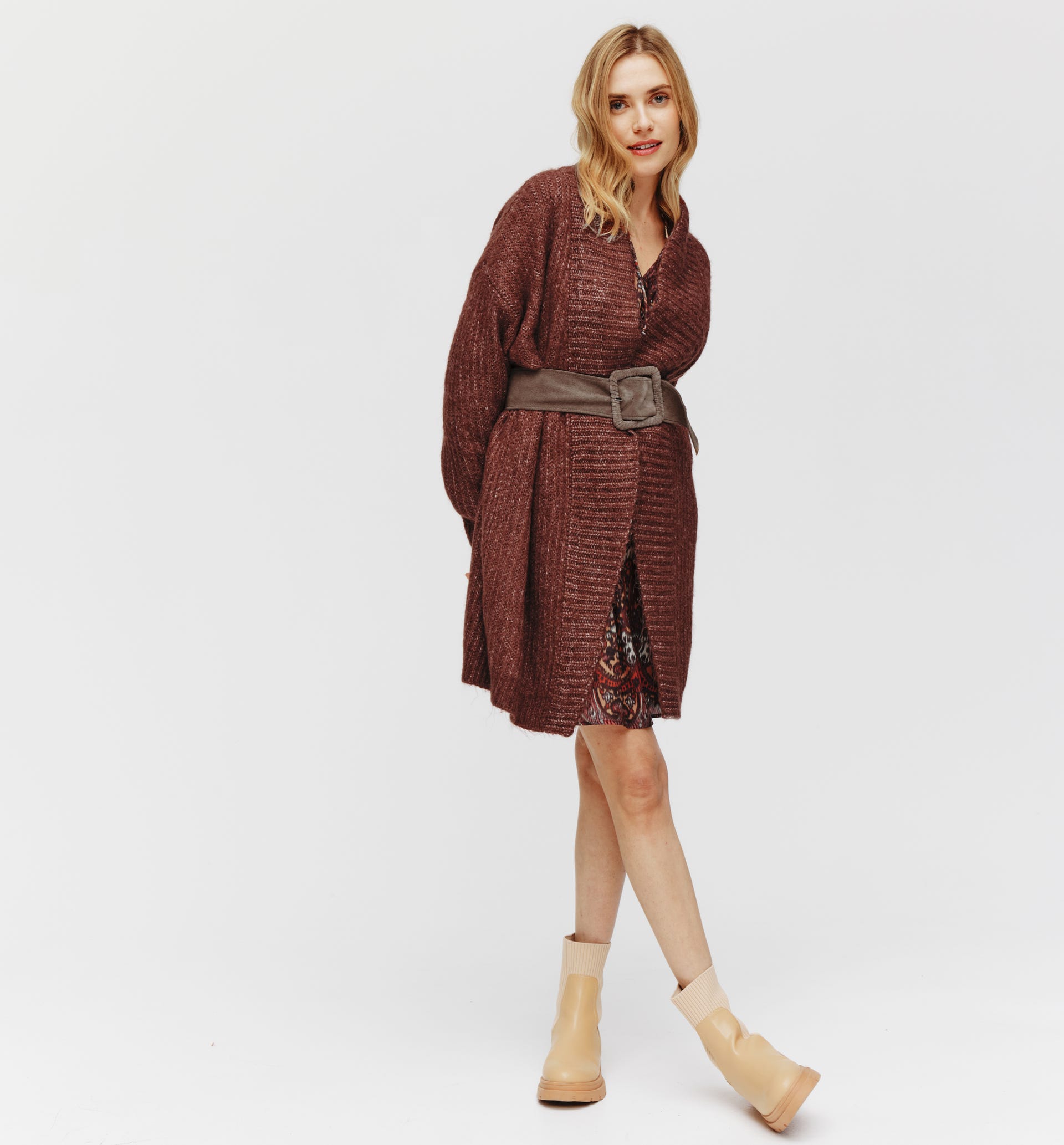 Robe-tunique imprimée Femme