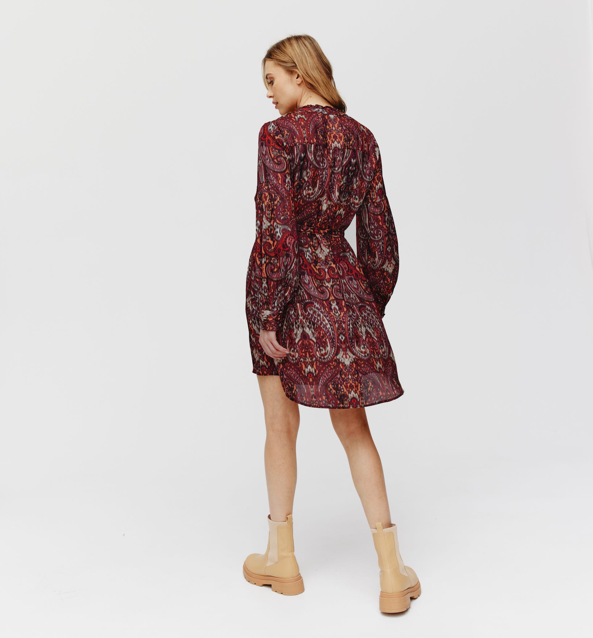 Robe-tunique imprimée Femme