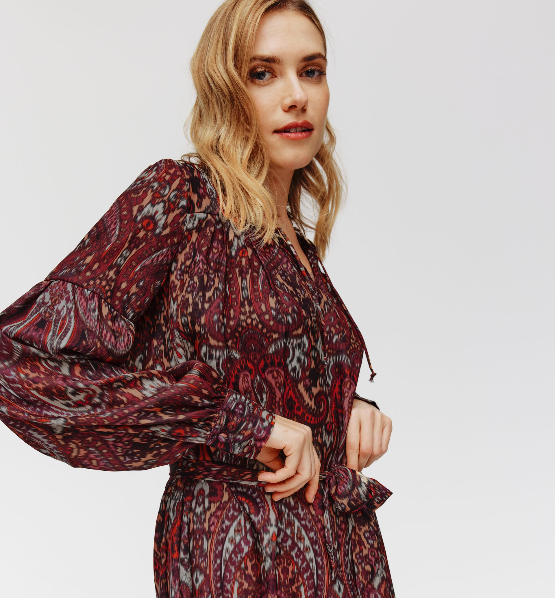 Robe-tunique imprimée Femme