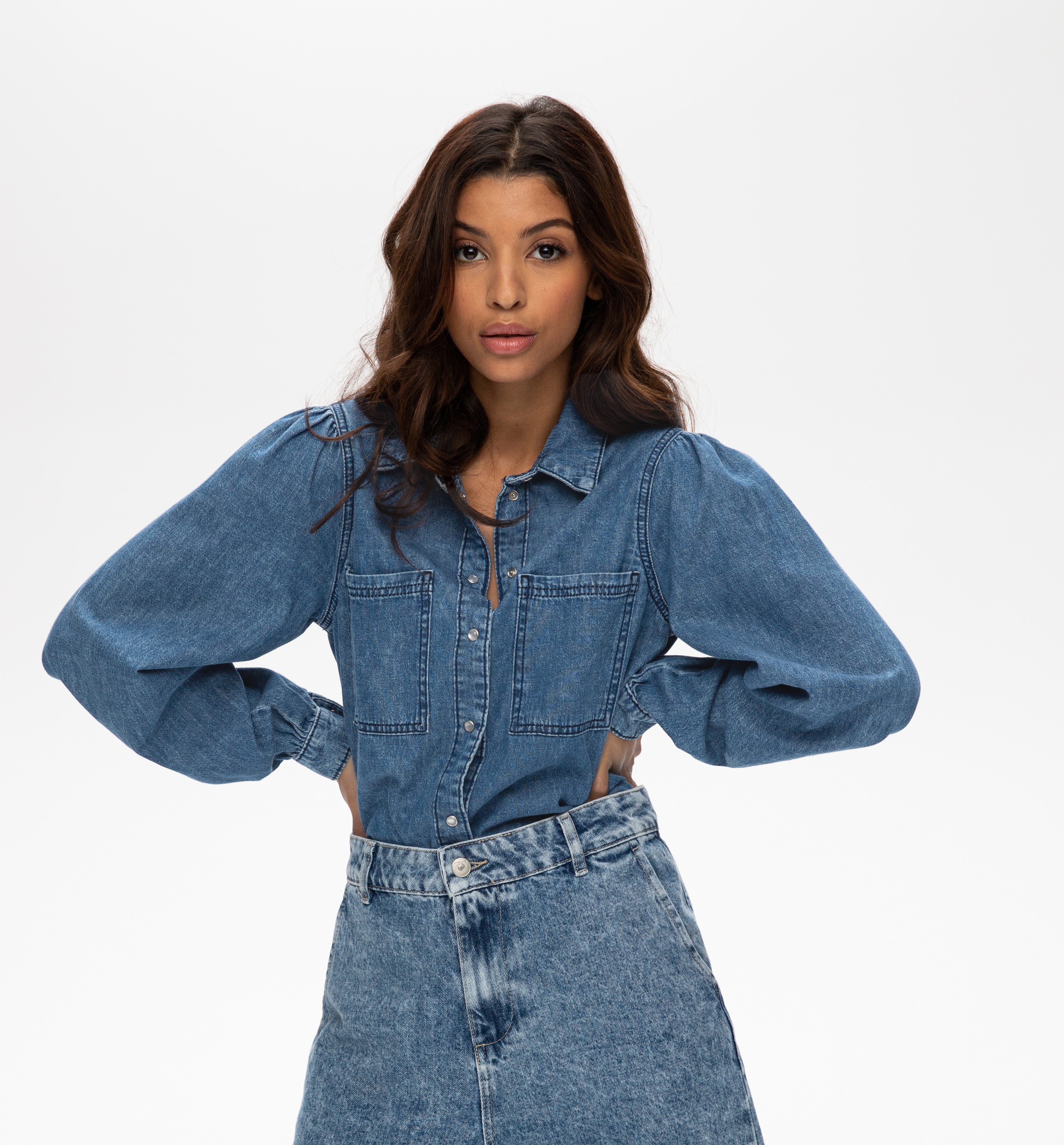 Denim shirt - Medium denim