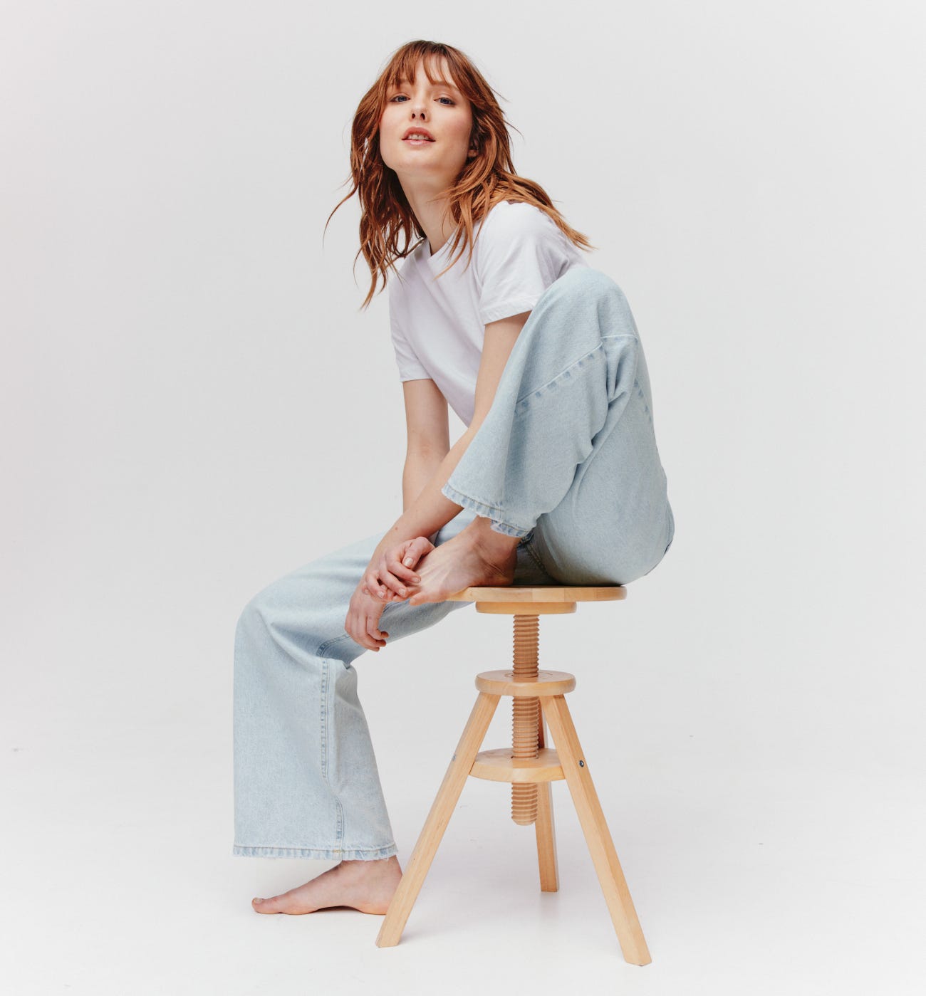 FELIX wideleg jeans