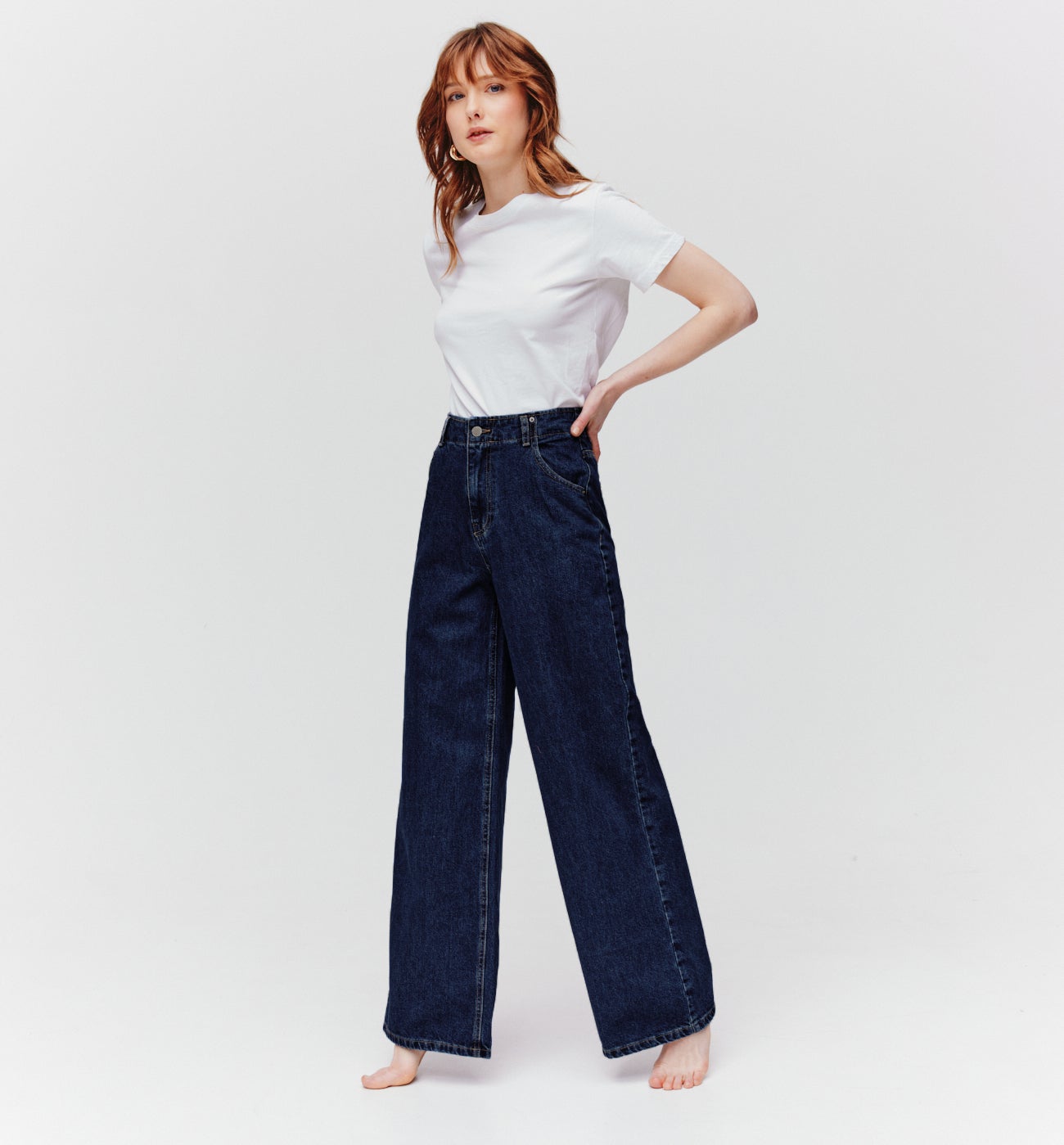 FELIX wideleg jeans - Denim