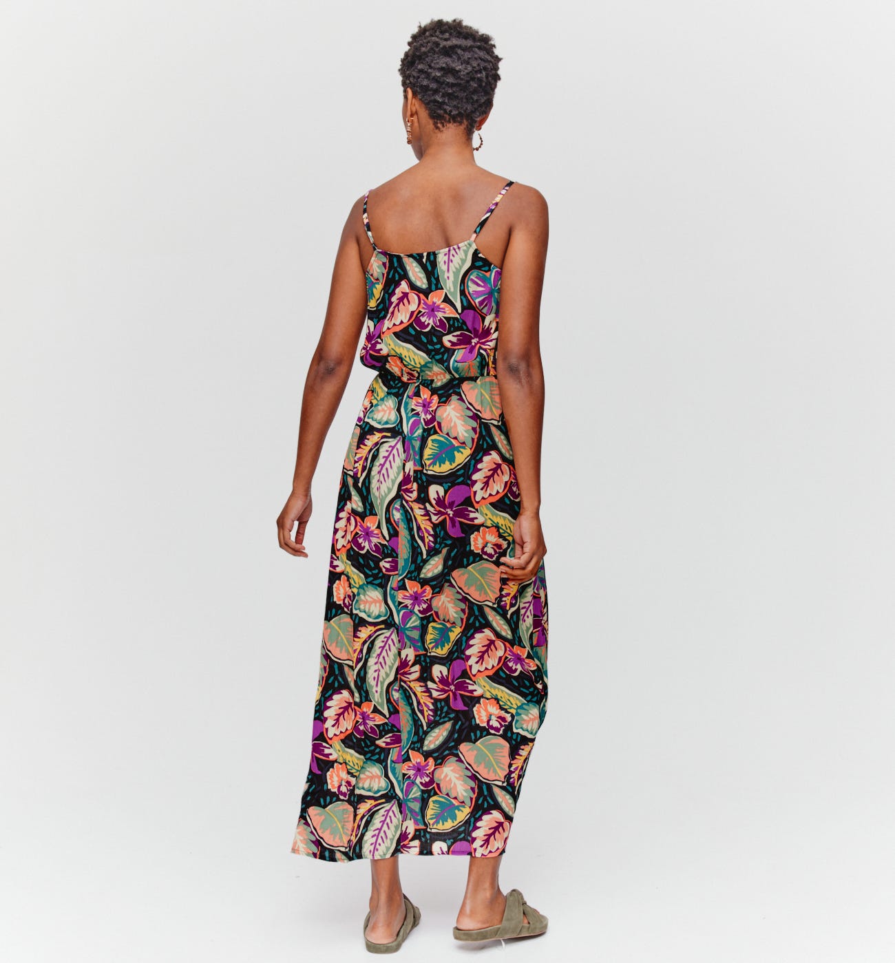 Long strappy dress