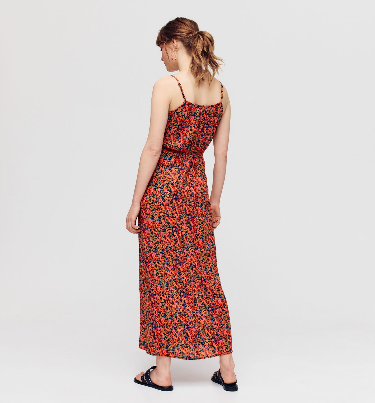 Long strappy dress
